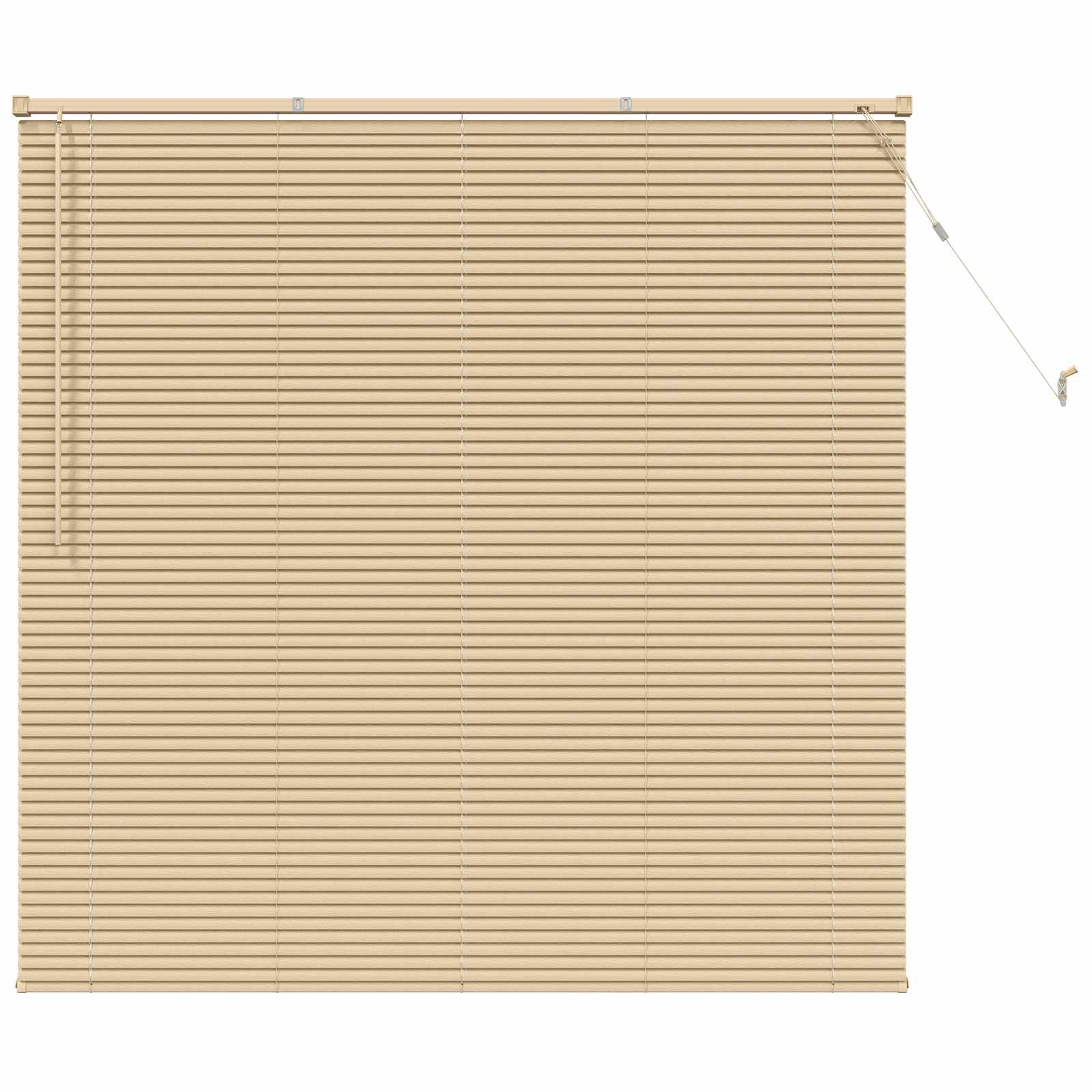Venetiaanse Blind Lichtbruin met Patroon 150 x 160 cm PVC is nu te koop bij PeponiXL, paradijselijk wonen!