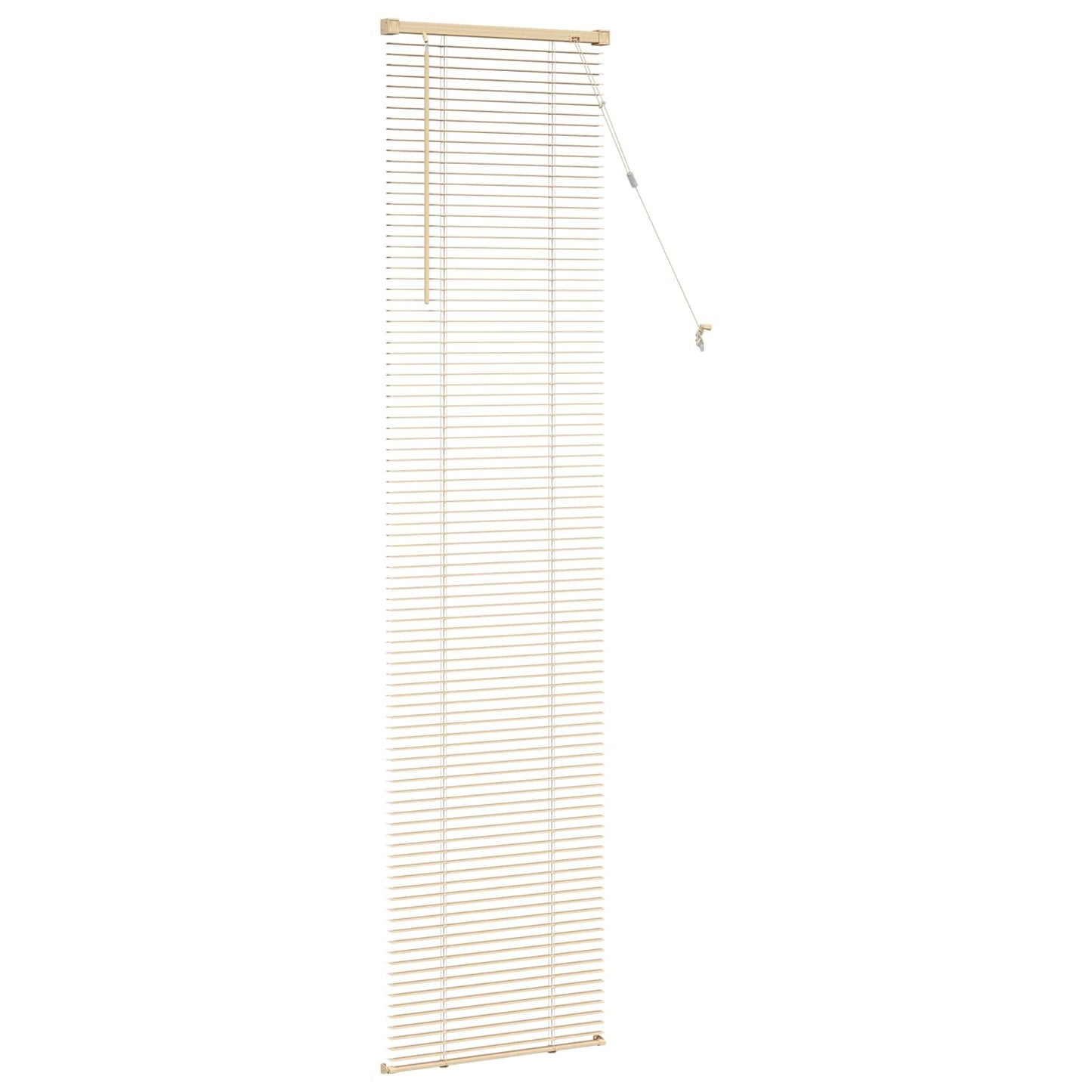 Venetiaanse Blind Lichtbruin met Patroon 213 x 50 cm PVC is nu te koop bij PeponiXL, paradijselijk wonen!