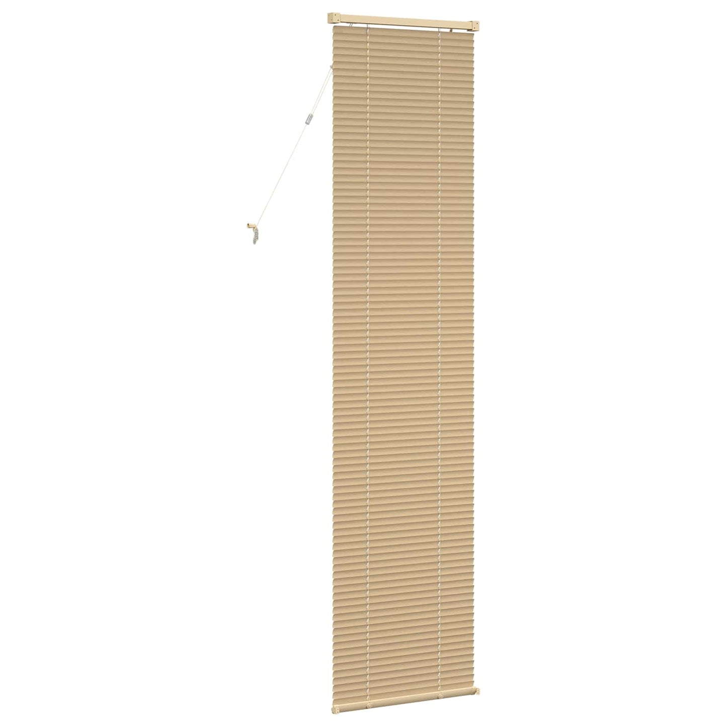 Venetiaanse Blind Lichtbruin met Patroon 213 x 50 cm PVC is nu te koop bij PeponiXL, paradijselijk wonen!