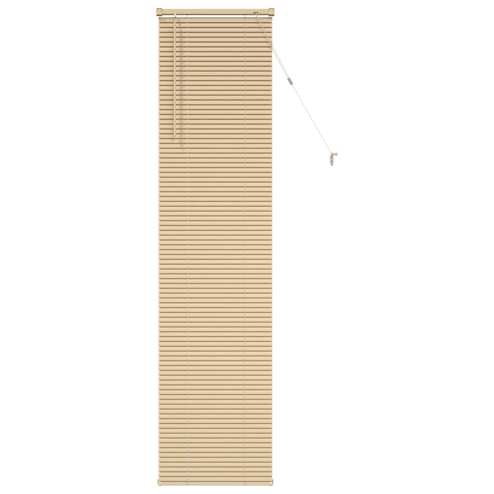Venetiaanse Blind Lichtbruin met Patroon 213 x 50 cm PVC is nu te koop bij PeponiXL, paradijselijk wonen!