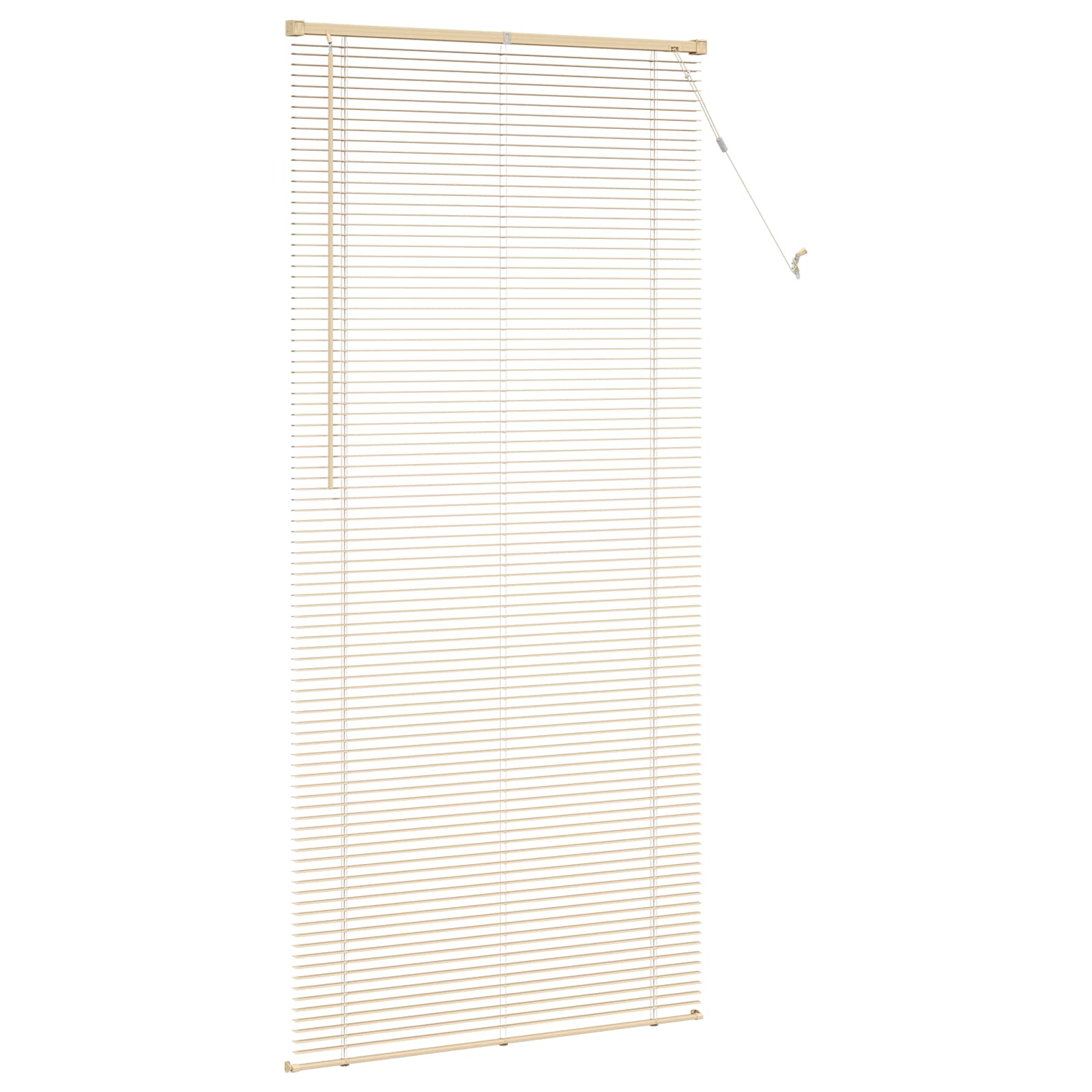 Venetiaanse Blind Lichtbruin met Patroon 213 x 90 cm PVC is nu te koop bij PeponiXL, paradijselijk wonen!