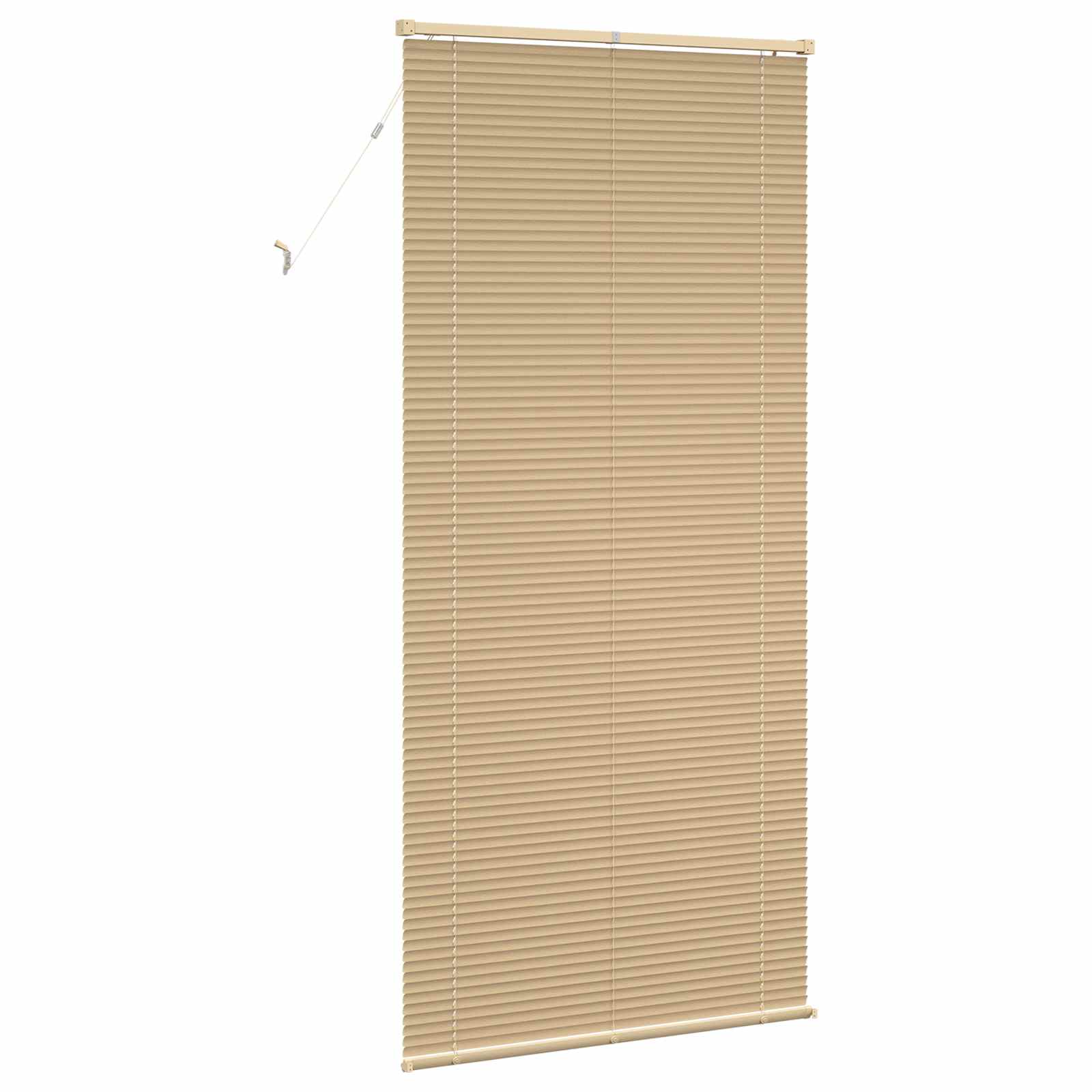 Venetiaanse Blind Lichtbruin met Patroon 213 x 100 cm PVC is nu te koop bij PeponiXL, paradijselijk wonen!