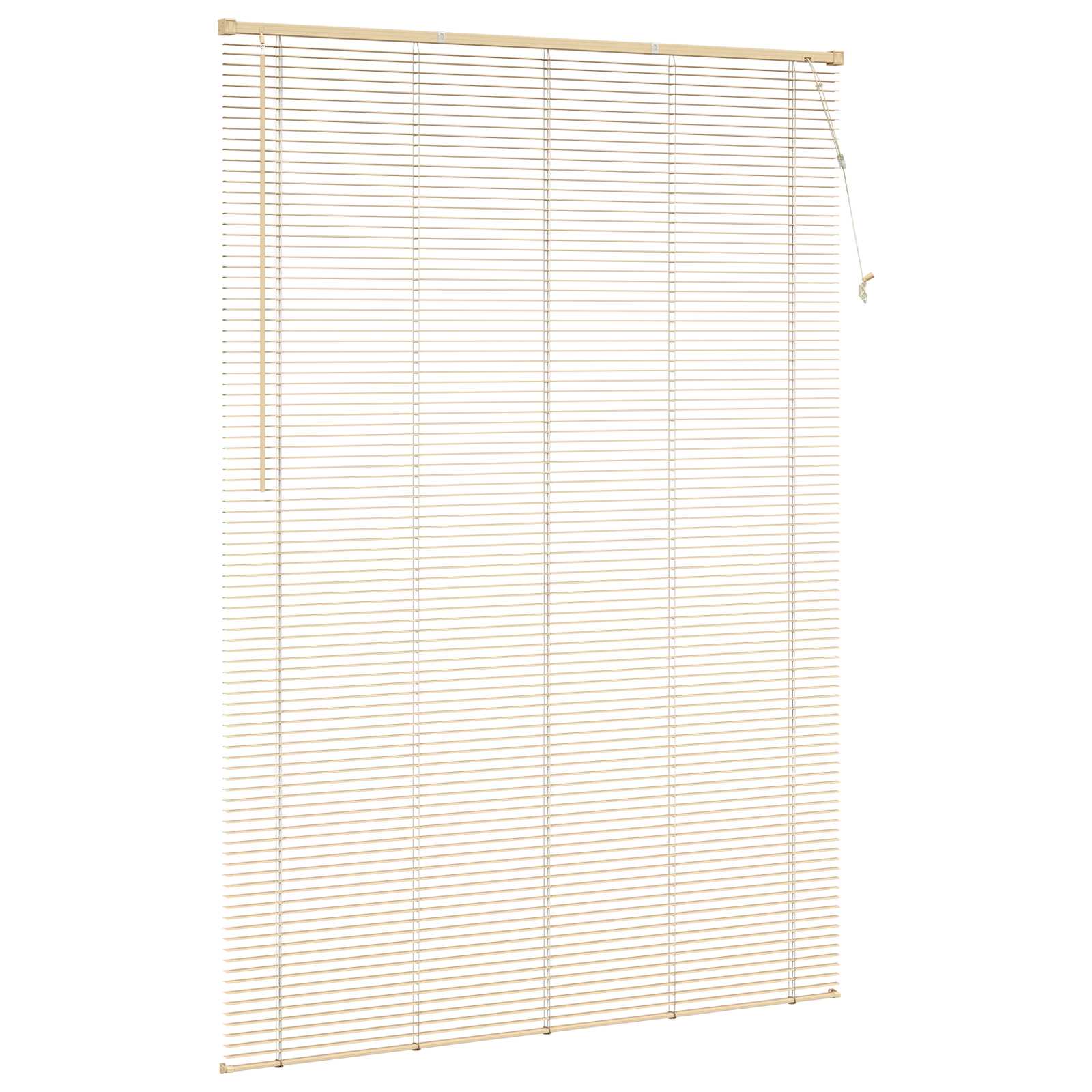 Venetiaanse Blind Lichtbruin met Patroon 213 x 130 cm PVC is nu te koop bij PeponiXL, paradijselijk wonen!