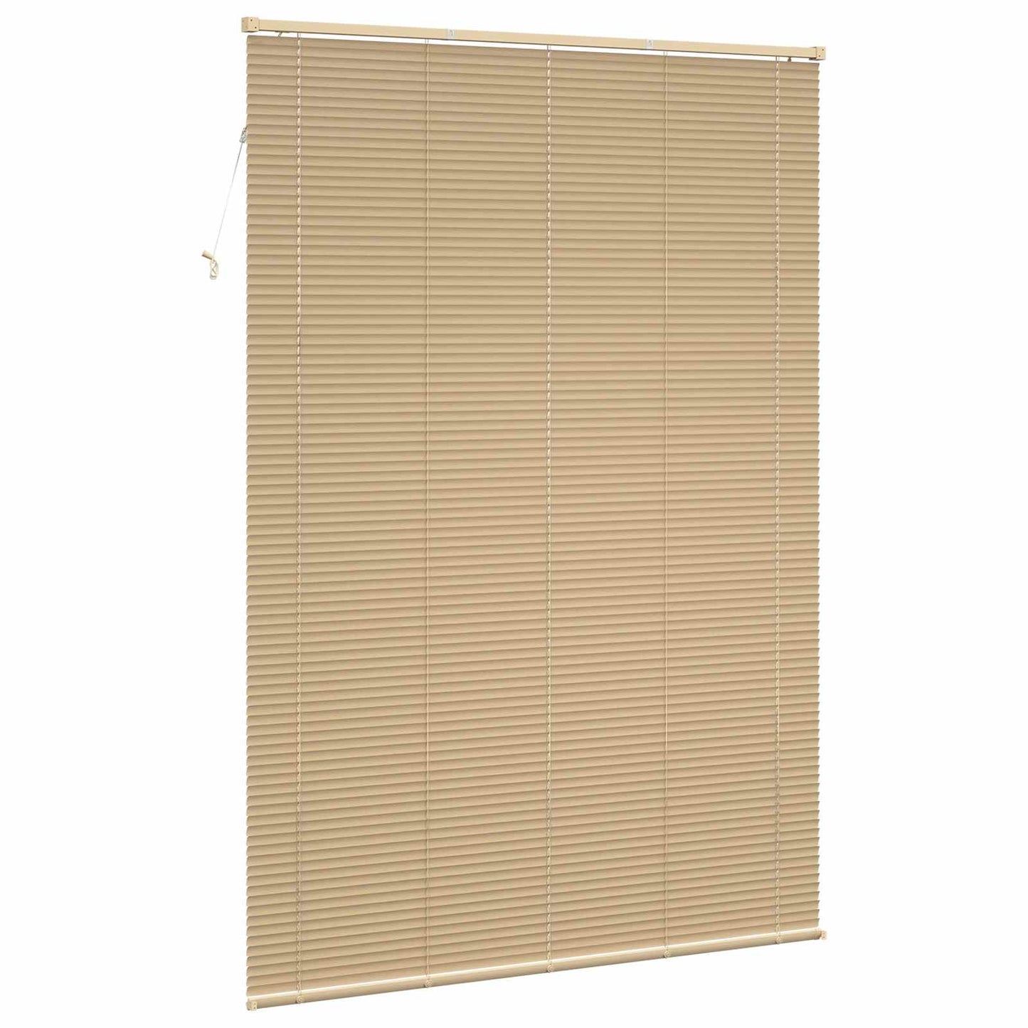 Venetiaanse Blind Lichtbruin met Patroon 213 x 130 cm PVC is nu te koop bij PeponiXL, paradijselijk wonen!