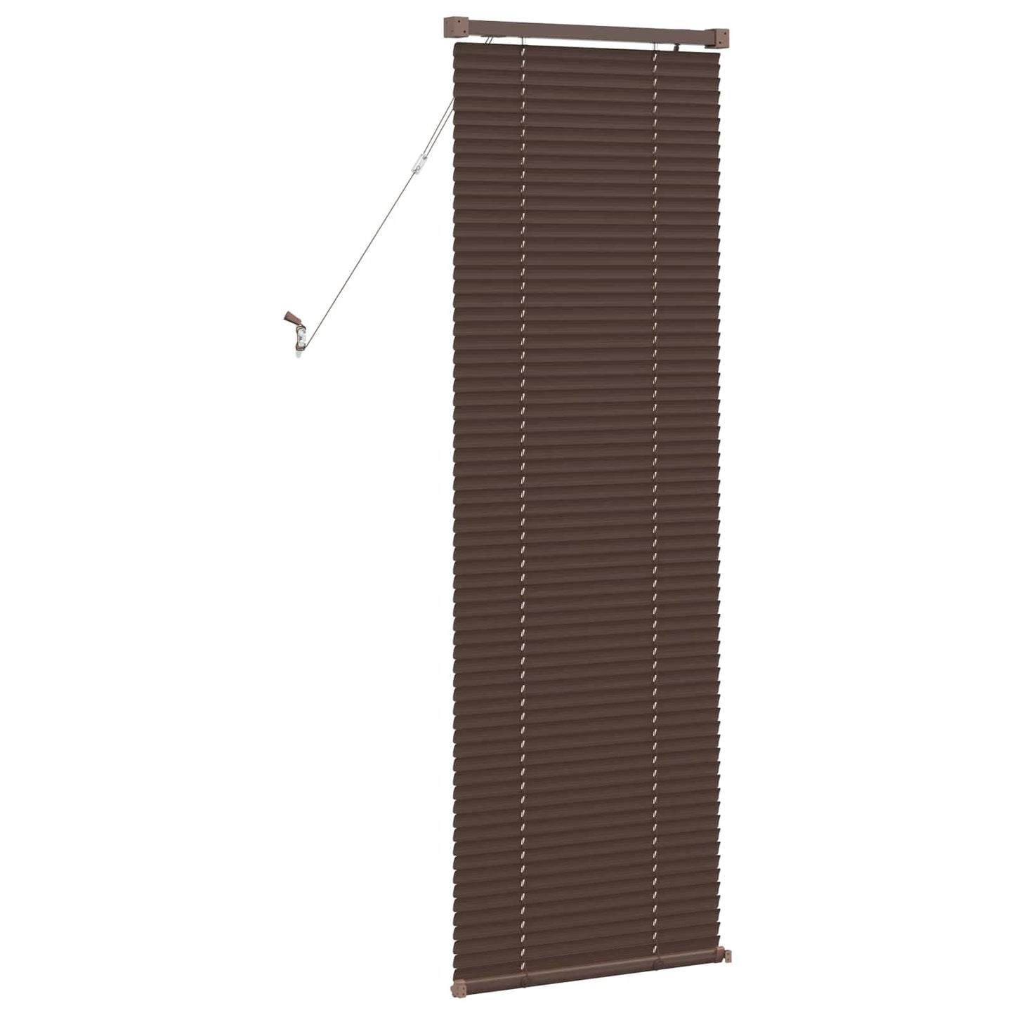 Venetiaanse Blind Donkerbruin met Patroon 150 x 60 cm PVC is nu te koop bij PeponiXL, paradijselijk wonen!