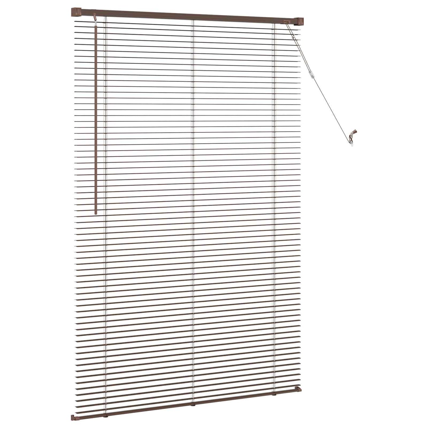 Venetiaanse Blind Donkerbruin met Patroon 150 x 70 cm PVC is nu te koop bij PeponiXL, paradijselijk wonen!