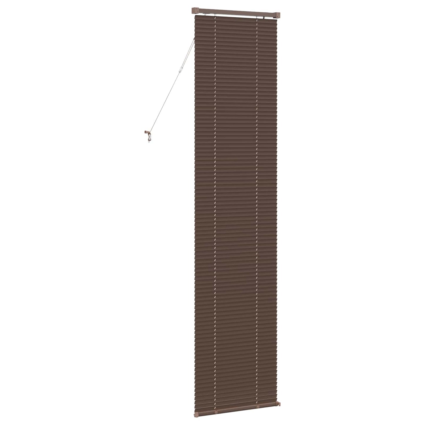 Venetiaanse Blind Donkerbruin met Patroon 213 x 60 cm PVC is nu te koop bij PeponiXL, paradijselijk wonen!