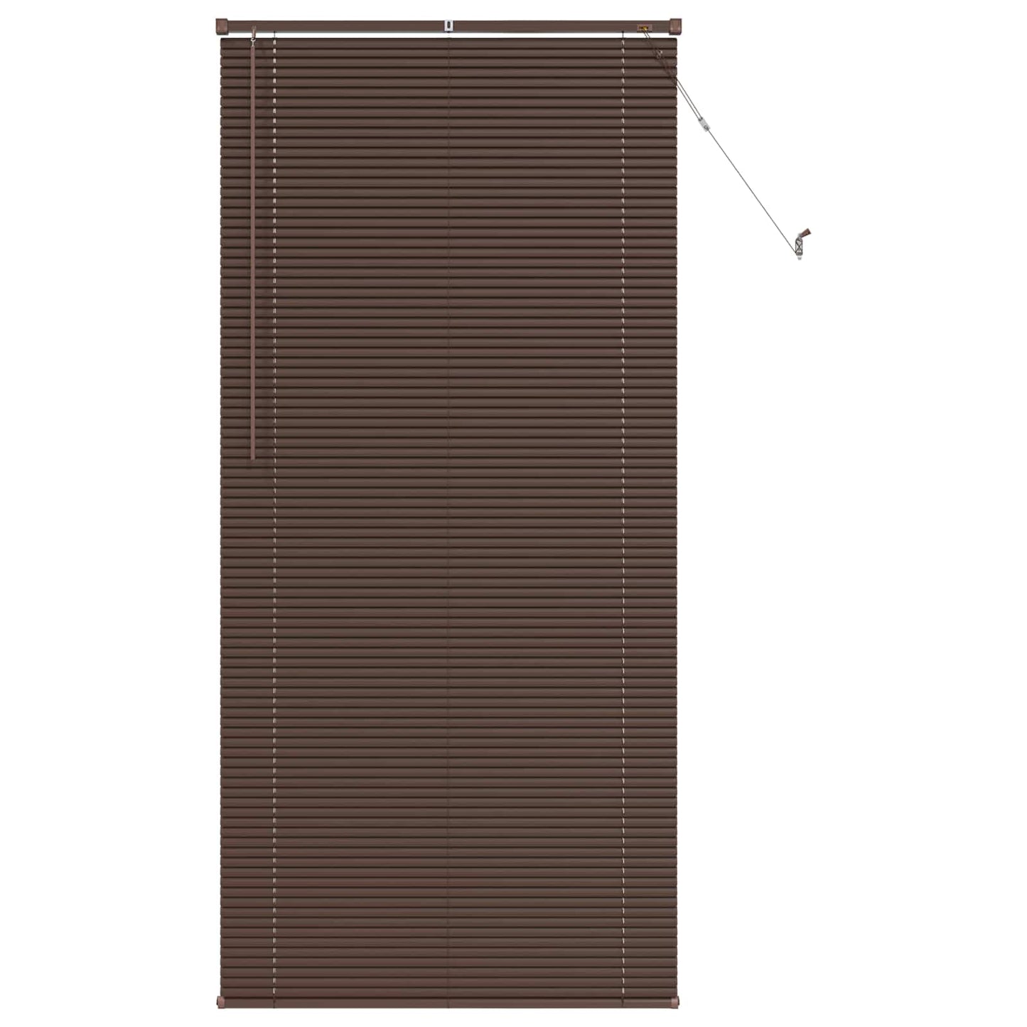 Venetiaanse Blind Donkerbruin met Patroon 213 x 70 cm PVC is nu te koop bij PeponiXL, paradijselijk wonen!