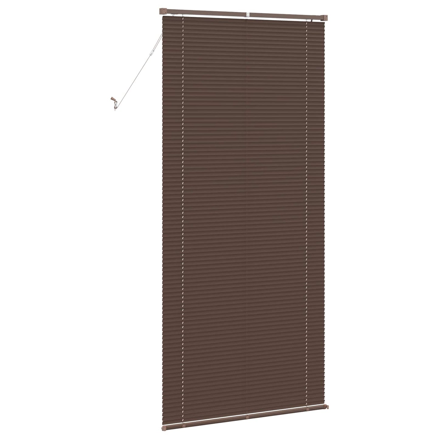 Venetiaanse Blind Donkerbruin met Patroon 213 x 80 cm PVC is nu te koop bij PeponiXL, paradijselijk wonen!