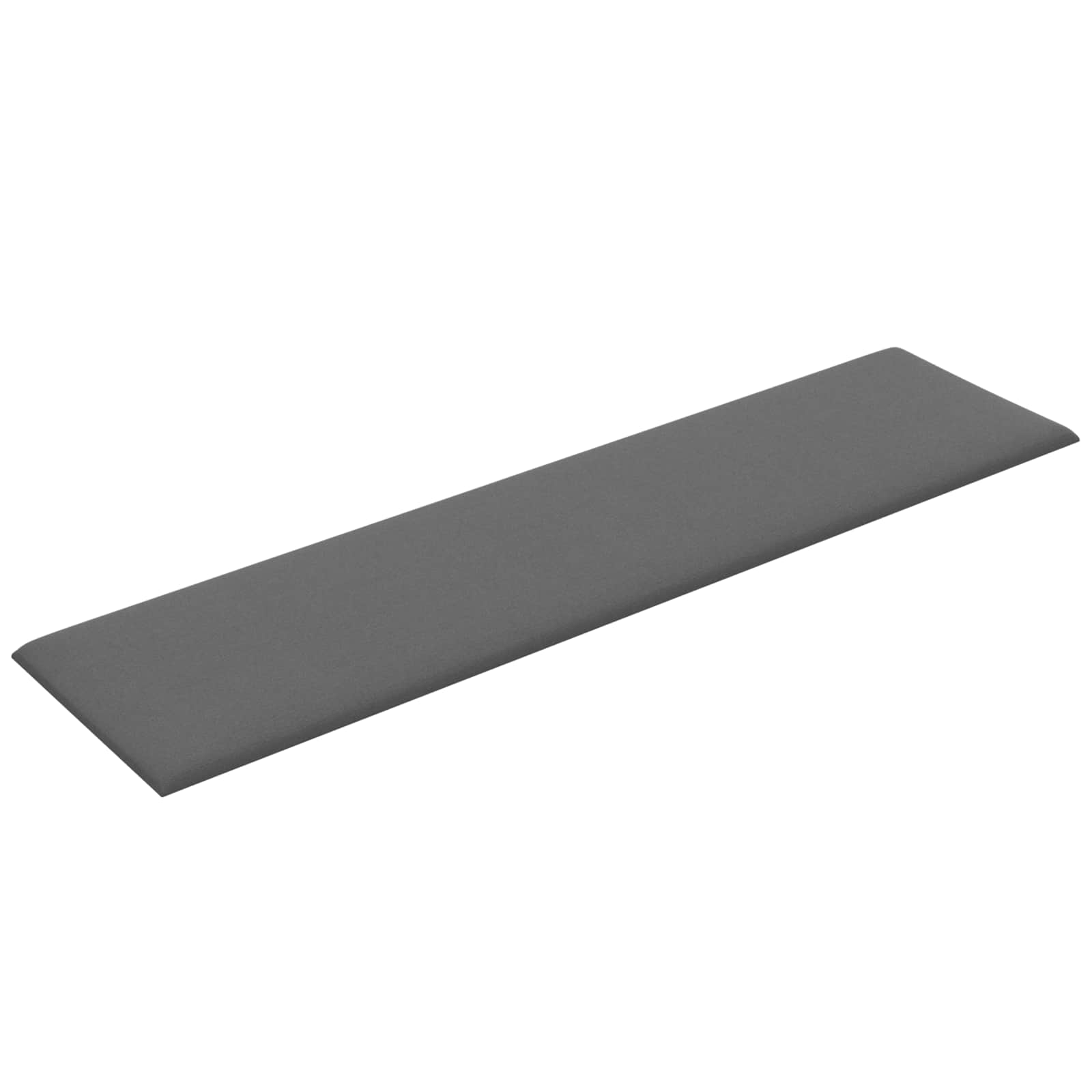 Wandhoofdbord 12 pcs Lichtgrijs 60 x 15 cm Stof is nu te koop bij PeponiXL, paradijselijk wonen!