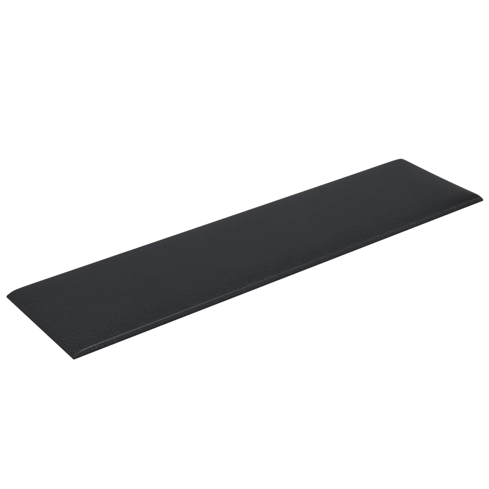 Wandhoofdbord 12 pcs Zwart 60 x 15 cm Stof is nu te koop bij PeponiXL, paradijselijk wonen!