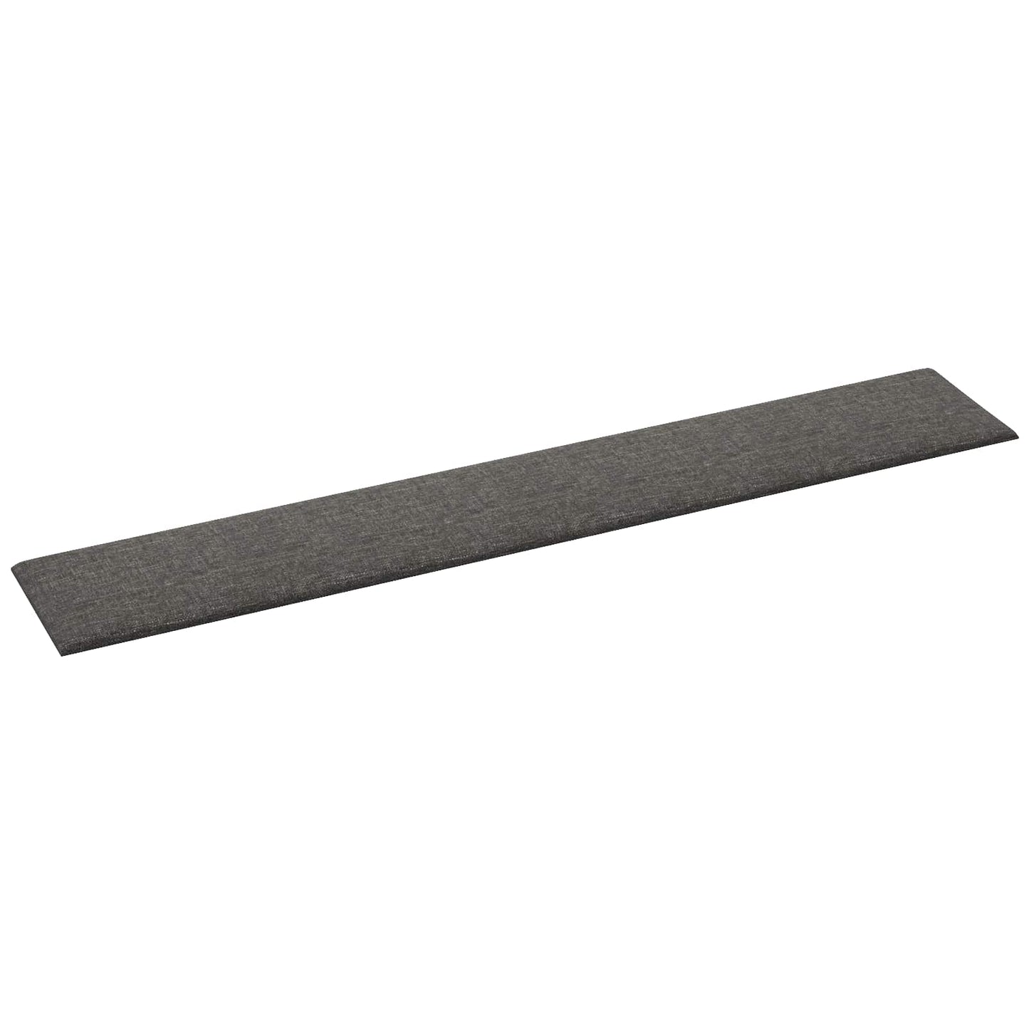 Wandhoofdbord 12 pcs Donkergrijs 90 x 15 cm Stof is nu te koop bij PeponiXL, paradijselijk wonen!
