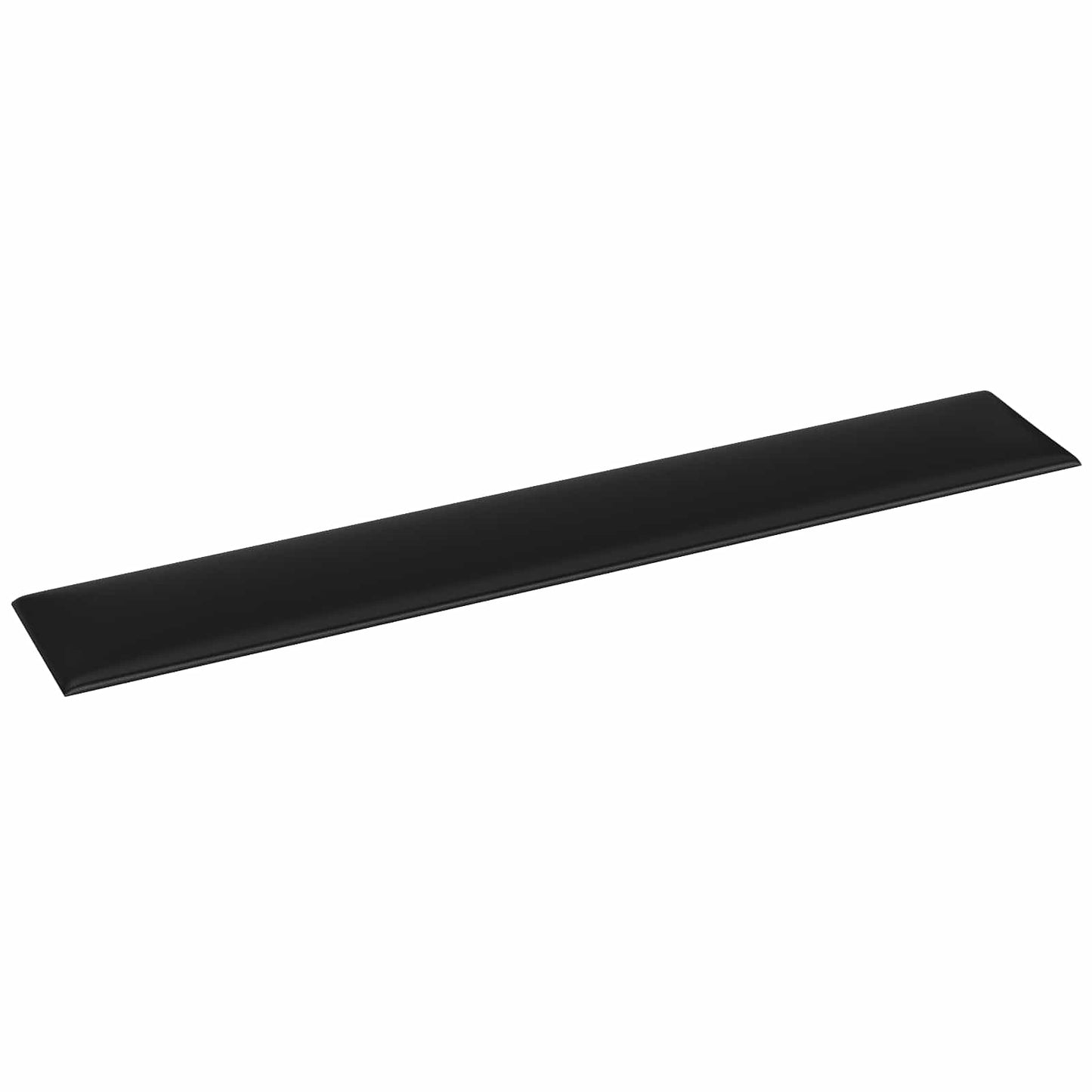 Wandhoofdbord 12 pcs Zwart 90 x 15 cm Stof is nu te koop bij PeponiXL, paradijselijk wonen!