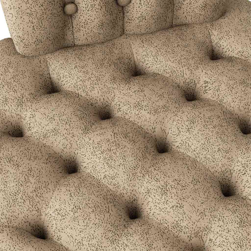 Slipper Stoel Lichtgrijs 56,5 x 70 x 110 cm Nep Suede Leer is nu te koop bij PeponiXL, paradijselijk wonen!