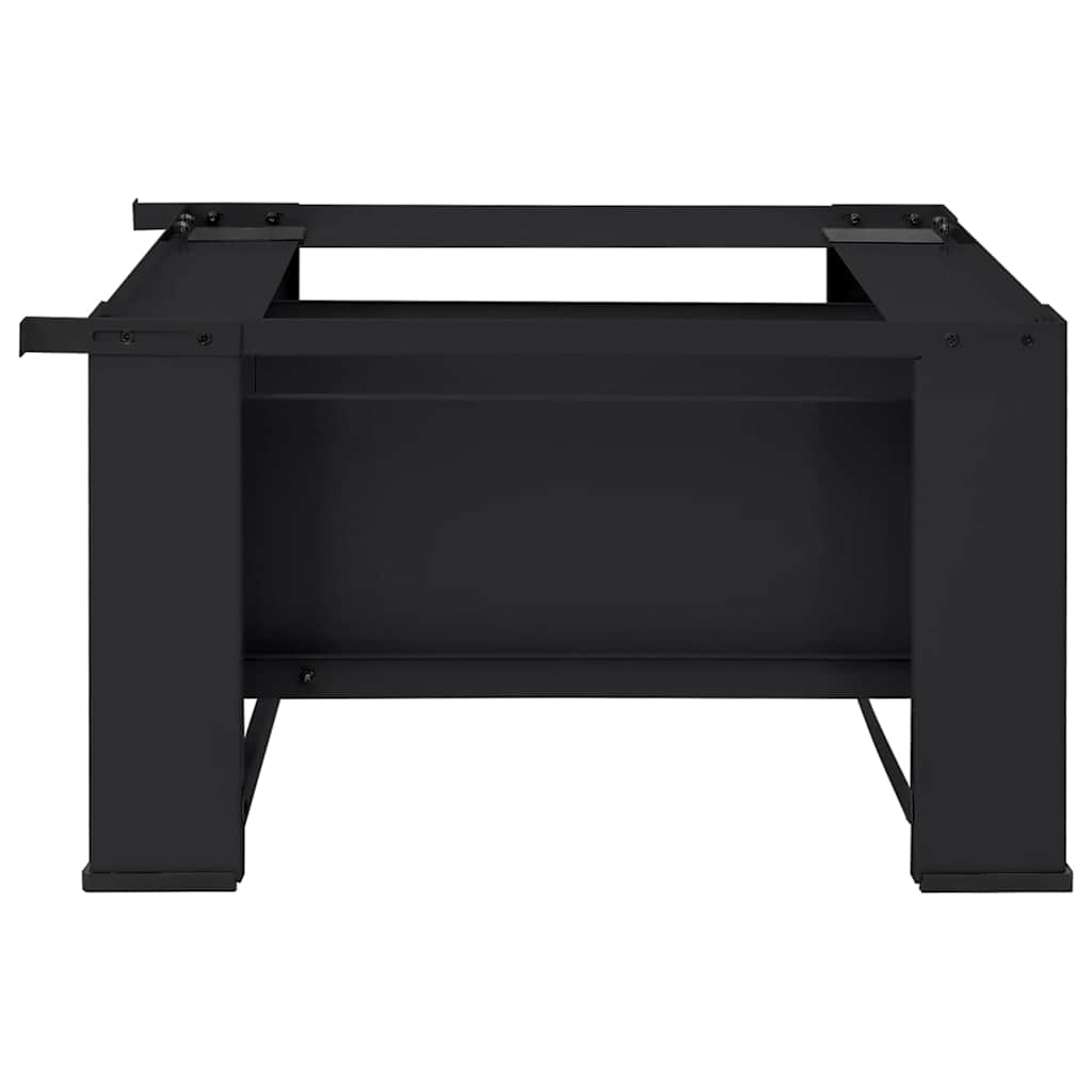 Wasmachine Pedestal Zwart 64 x 55 x 32,5 cm Staal is nu te koop bij PeponiXL, paradijselijk wonen!