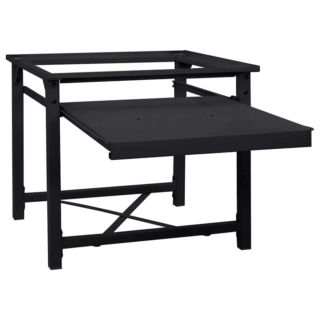 Wasmachine Pedestal Zwart 60 x 56 x 52 cm Staal is nu te koop bij PeponiXL, paradijselijk wonen!