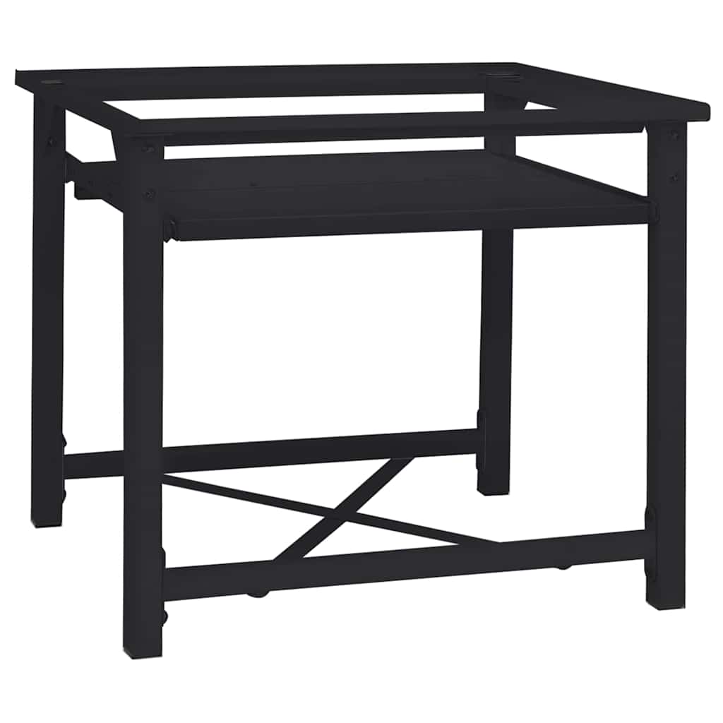 Wasmachine Pedestal Zwart 60 x 56 x 52 cm Staal is nu te koop bij PeponiXL, paradijselijk wonen!