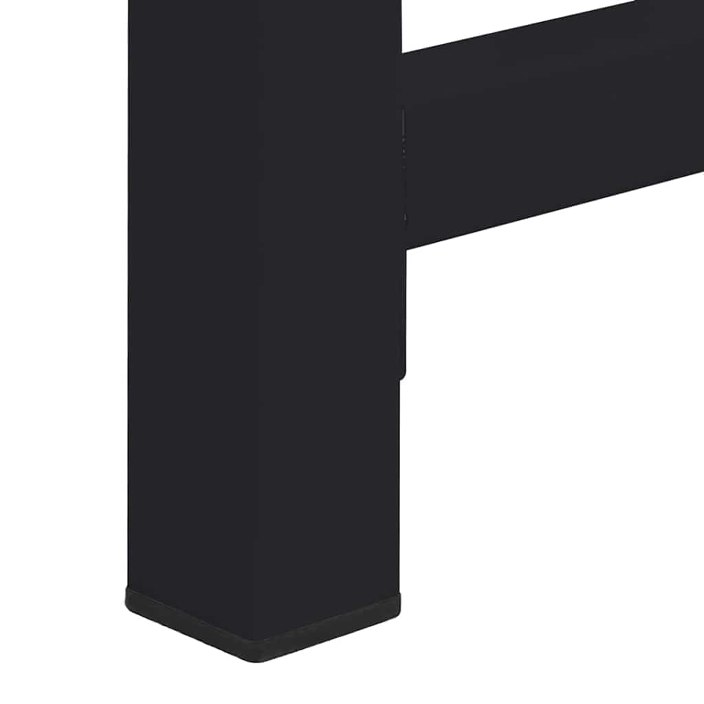 Wasmachineverhoger 2 stuks Zwart 120 x 56 x 52 cm Staal is nu te koop bij PeponiXL, paradijselijk wonen!