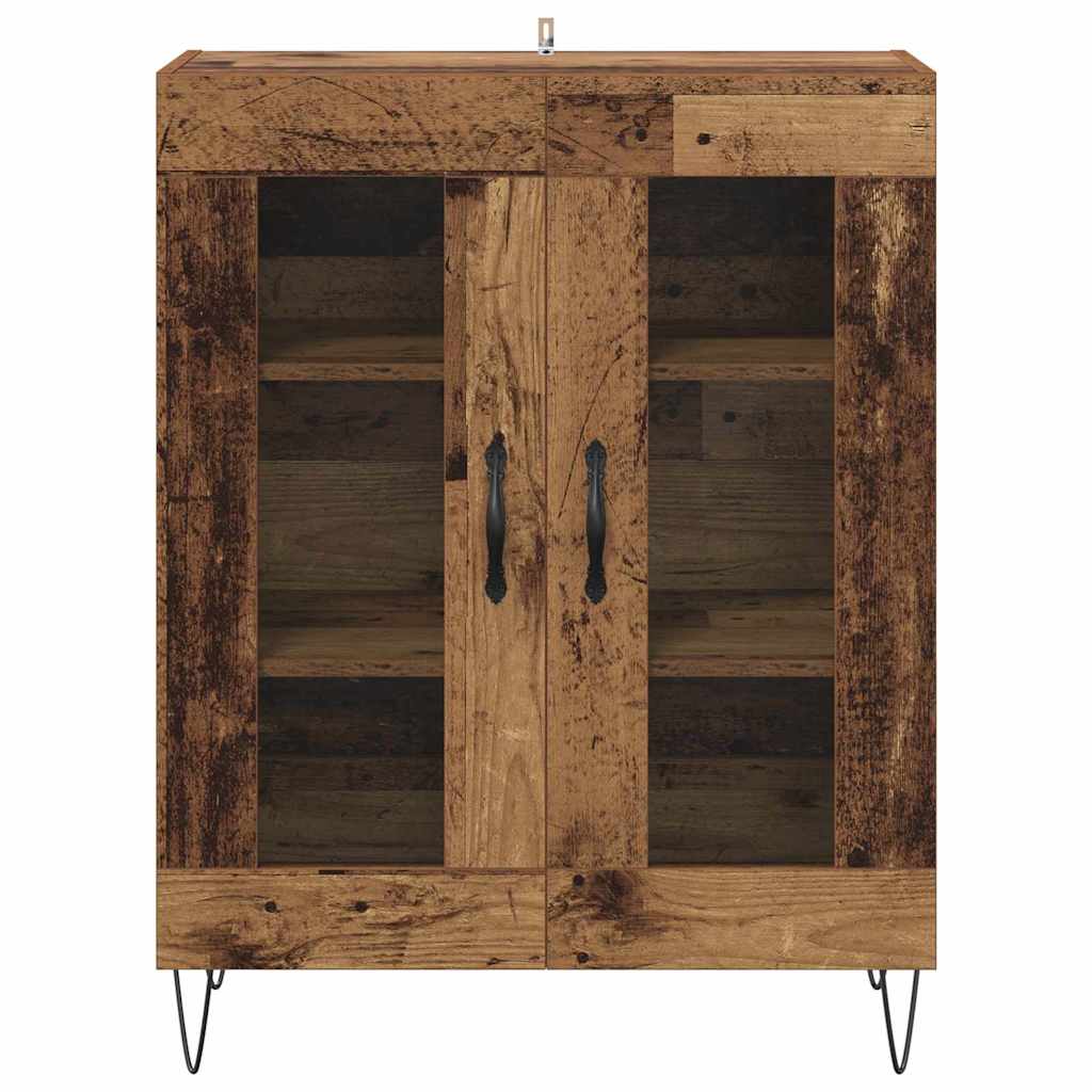 Dressoir Oud Hout 69,5 x 34 x 90 cm Bewerkt hout is nu te koop bij PeponiXL, paradijselijk wonen!