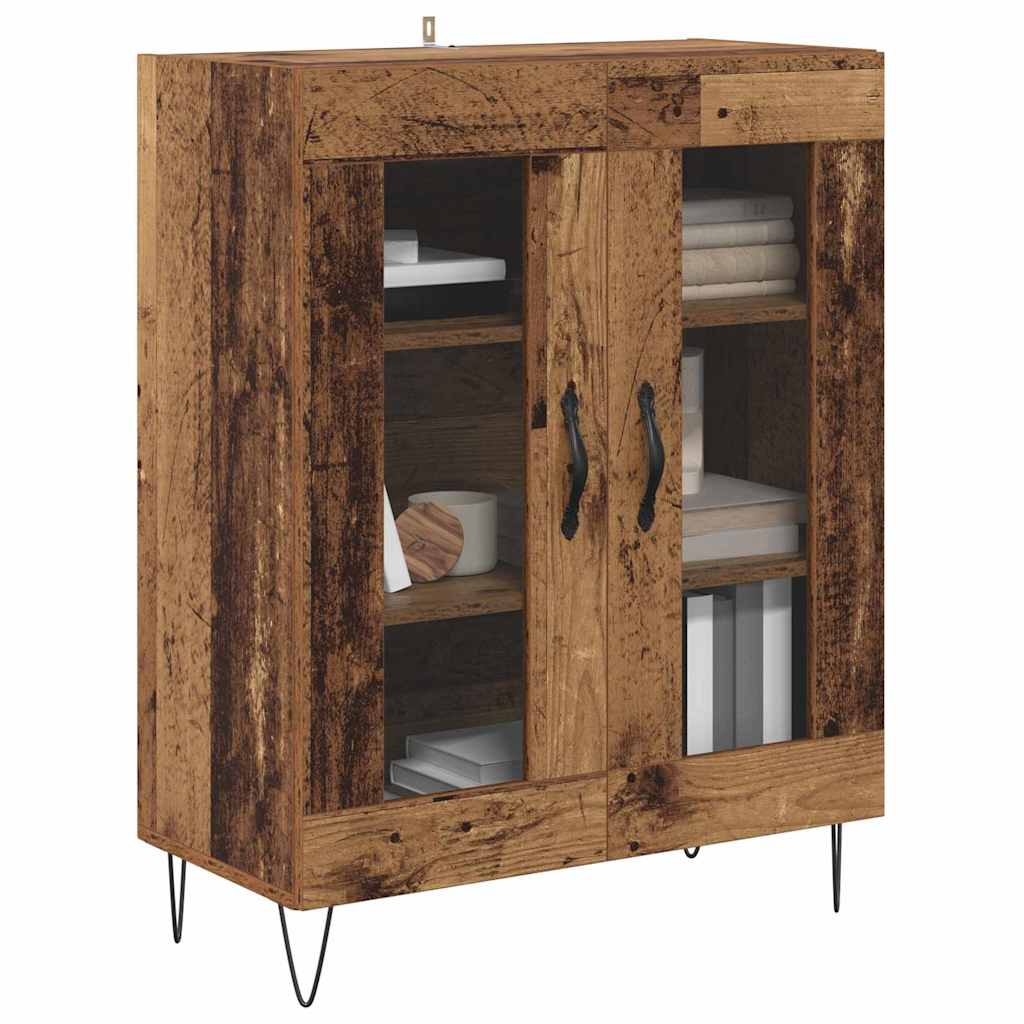 Dressoir Oud Hout 69,5 x 34 x 90 cm Bewerkt hout is nu te koop bij PeponiXL, paradijselijk wonen!