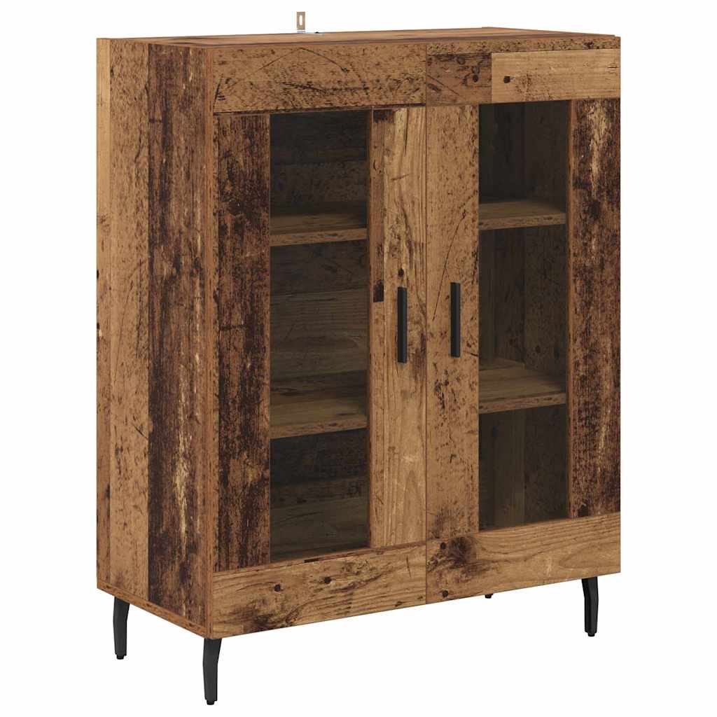 Dressoir Oud Hout 69,5 x 34 x 90 cm Bewerkt hout is nu te koop bij PeponiXL, paradijselijk wonen!