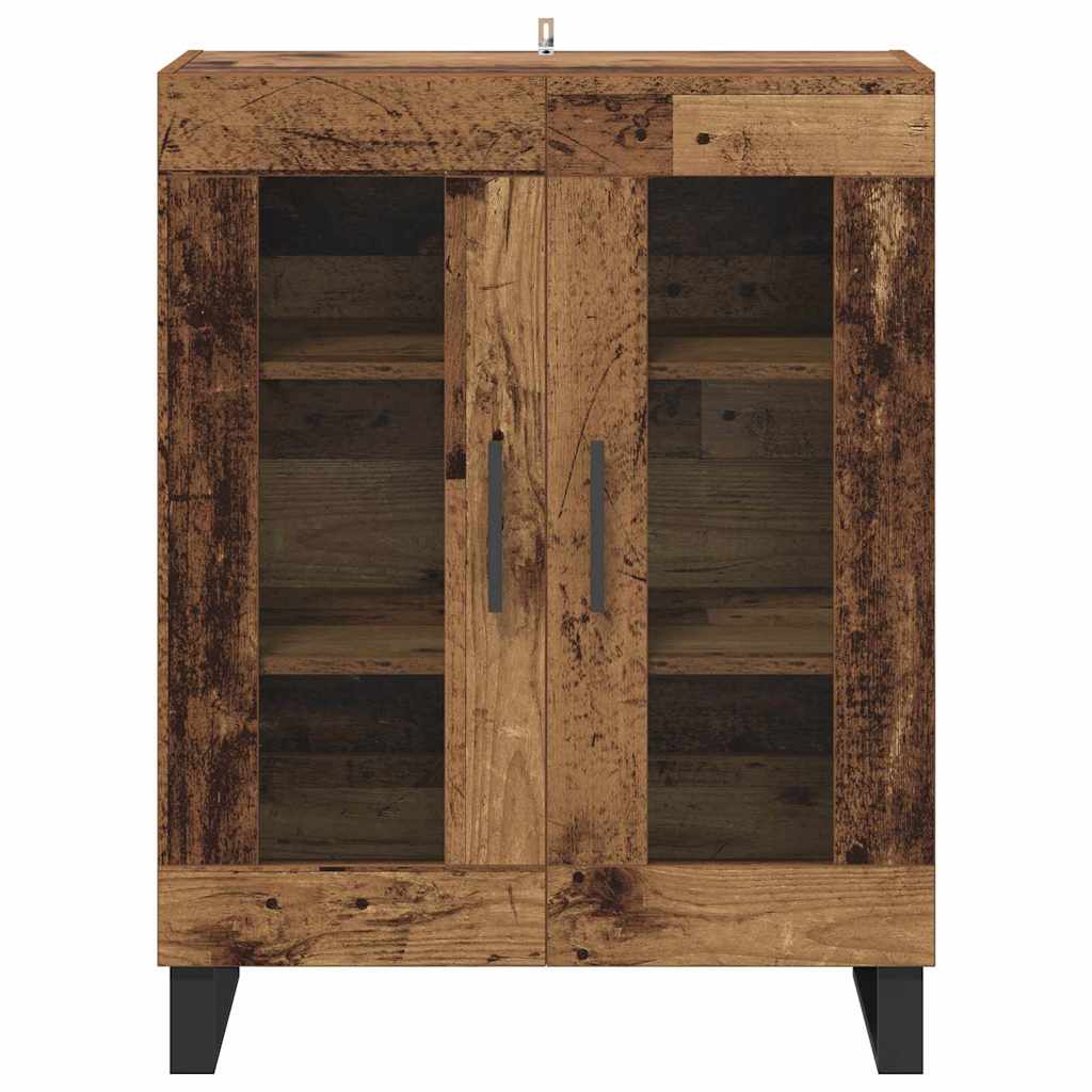 Dressoir Oud Hout 69,5 x 34 x 90 cm Bewerkt hout is nu te koop bij PeponiXL, paradijselijk wonen!