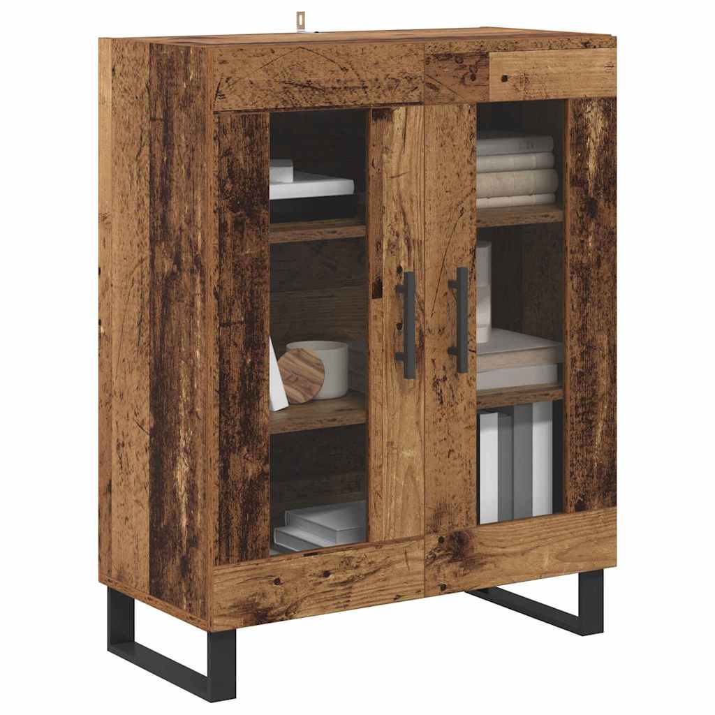 Dressoir Oud Hout 69,5 x 34 x 90 cm Bewerkt hout is nu te koop bij PeponiXL, paradijselijk wonen!