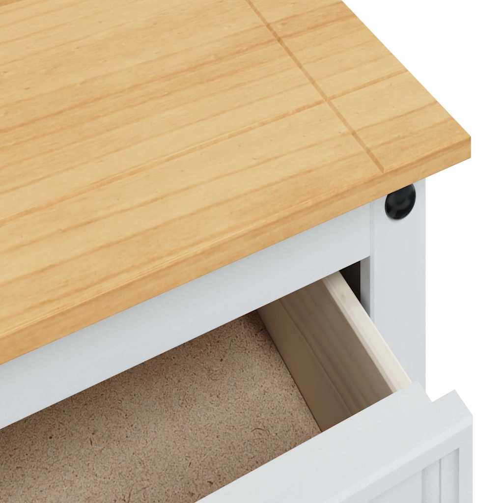 Opbergkisten Corona Wit 112 x 40 x 75 cm Massief grenenhout is nu te koop bij PeponiXL, paradijselijk wonen!