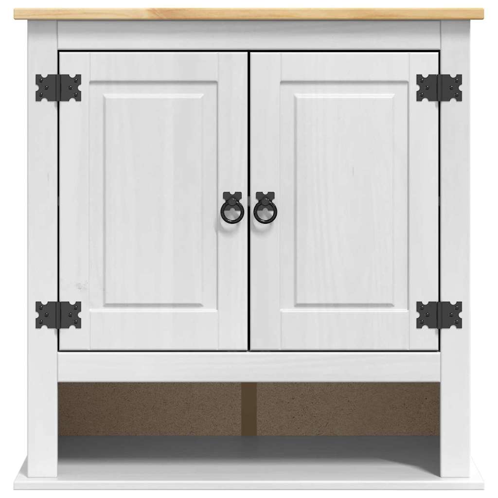 Hangkast Corona Wit 70 x 33 x 71,5 cm Massief grenenhout is nu te koop bij PeponiXL, paradijselijk wonen!