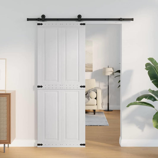 Schuifdeur Corona 80 x 210 cm Massief grenenhout is nu te koop bij PeponiXL, paradijselijk wonen!
