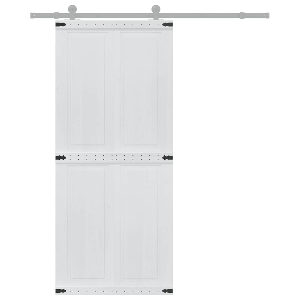Schuifdeur Corona 90 x 210 cm Massief grenenhout is nu te koop bij PeponiXL, paradijselijk wonen!