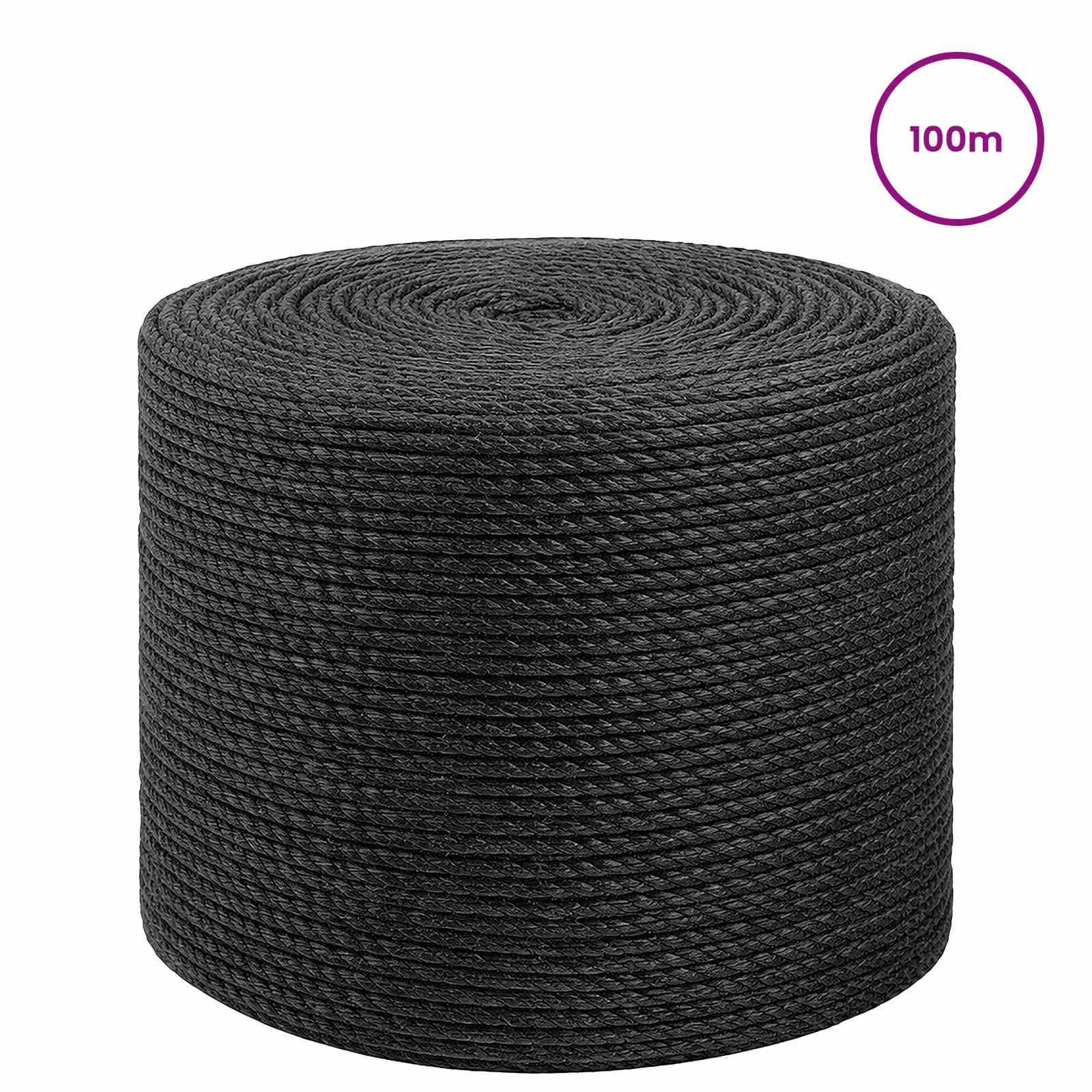 Jute Touw 4 Zwart 100% Tossa jute is nu te koop bij PeponiXL, paradijselijk wonen!