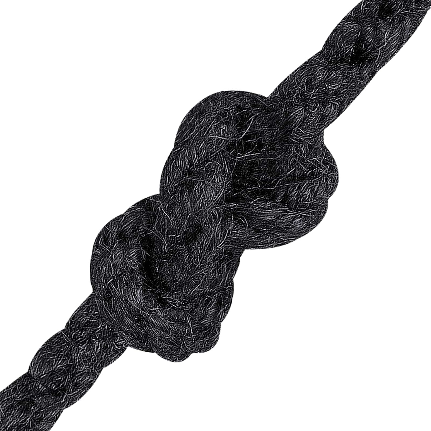 Jute Touw 8 mm Zwart 100% Tossa jute