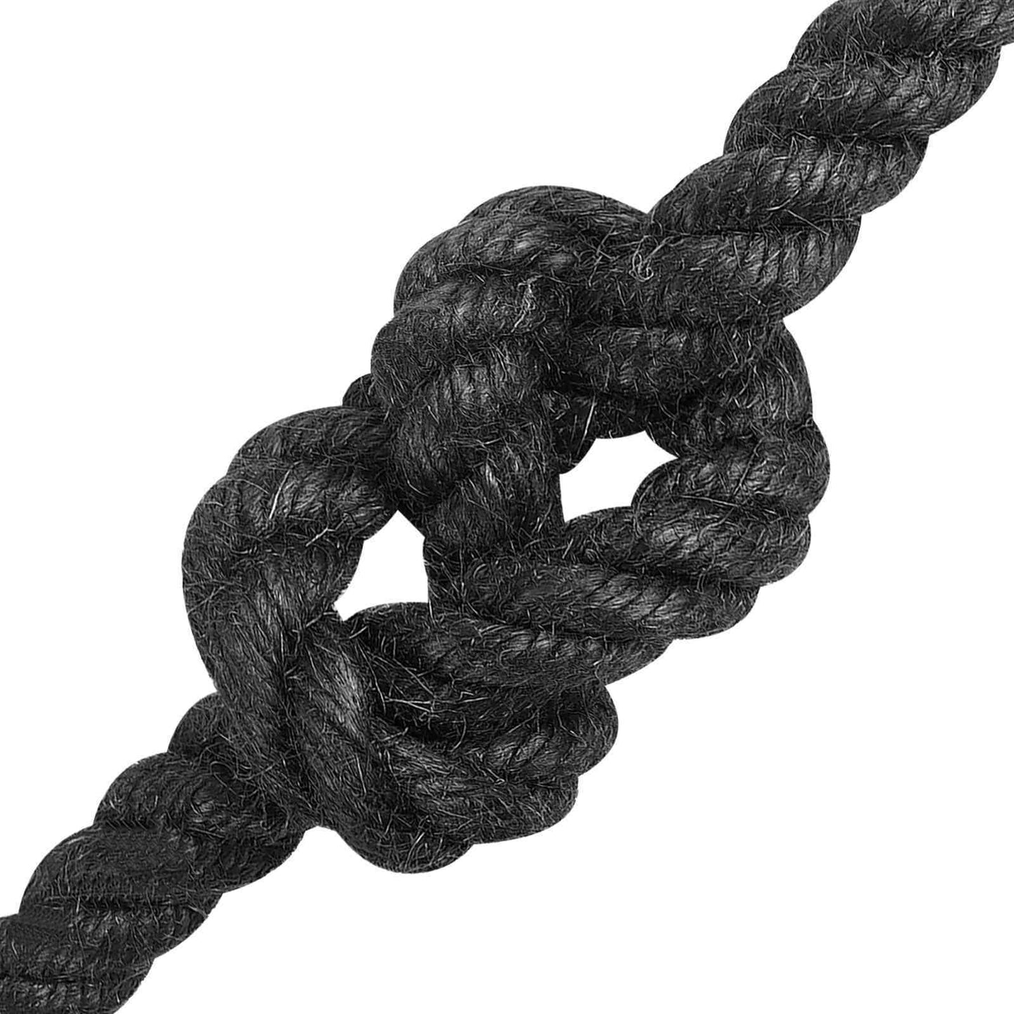 Jute Touw 12 mm Zwart 100% Tossa jute