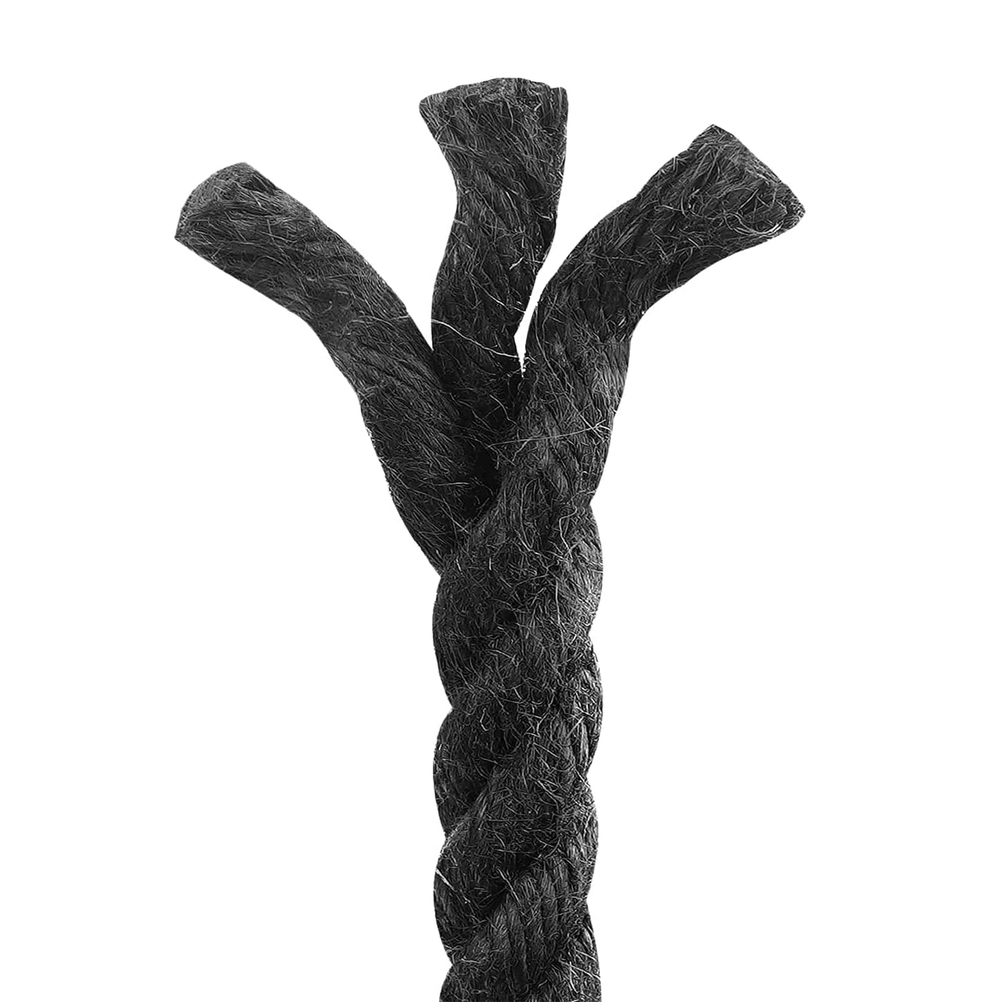 Jute Touw 12 mm Zwart 100% Tossa jute