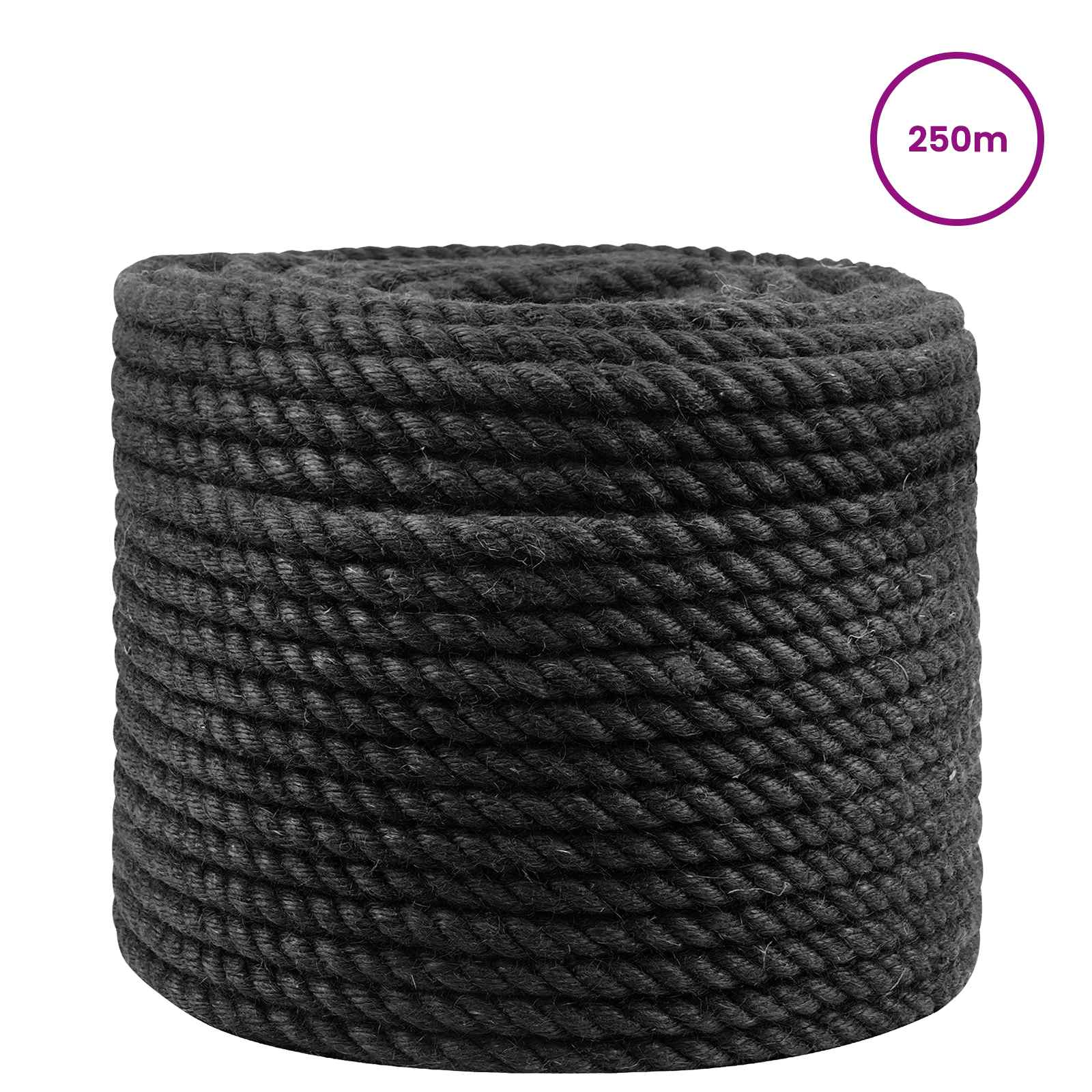 Jute Touw 14 Zwart 100% Tossa jute is nu te koop bij PeponiXL, paradijselijk wonen!