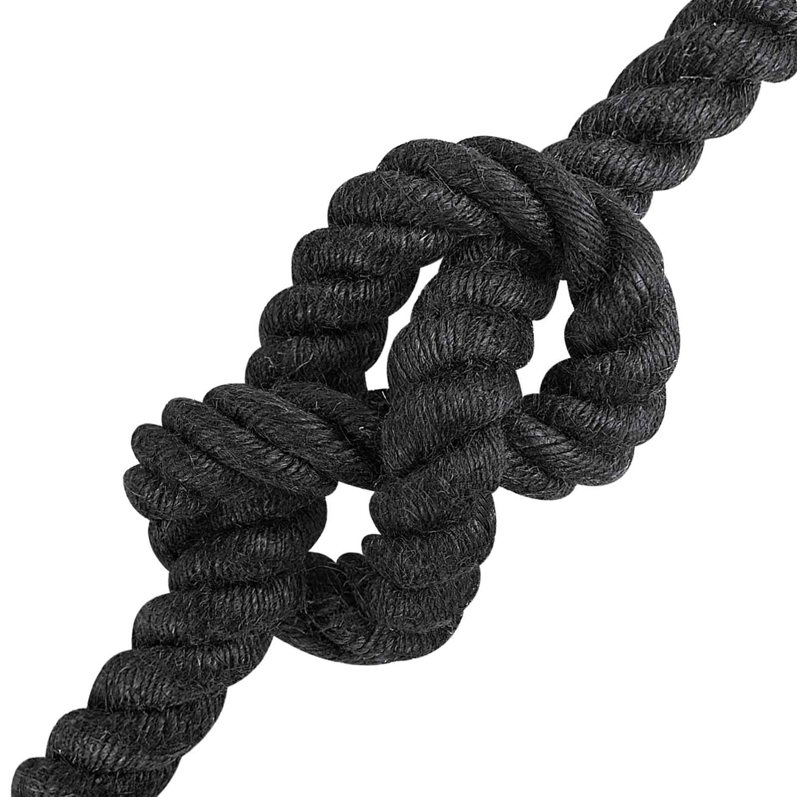 Jute Touw 16 Zwart 100% Tossa jute is nu te koop bij PeponiXL, paradijselijk wonen!
