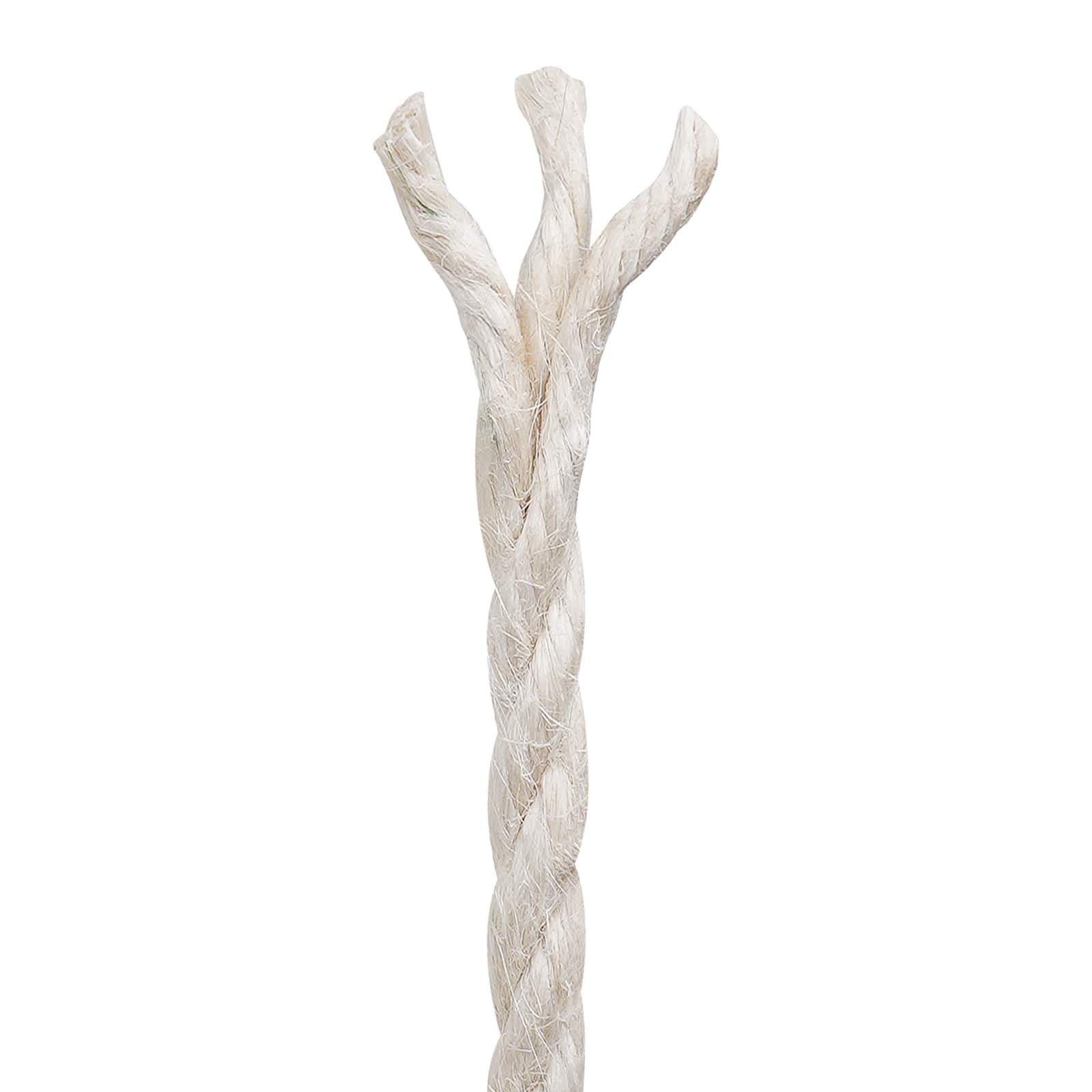 Jute Touw 2 pcs 2 Wit 100% Tossa jute is nu te koop bij PeponiXL, paradijselijk wonen!