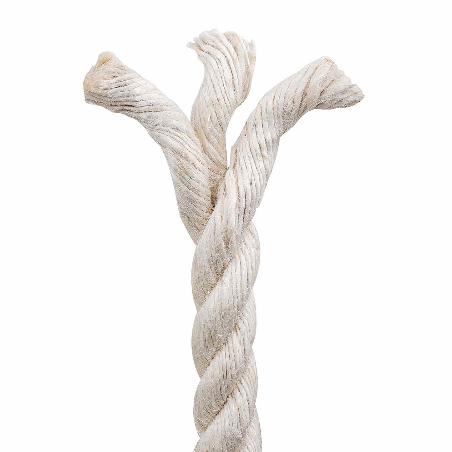 Jute Touw 10 mm Wit 100% Tossa jute