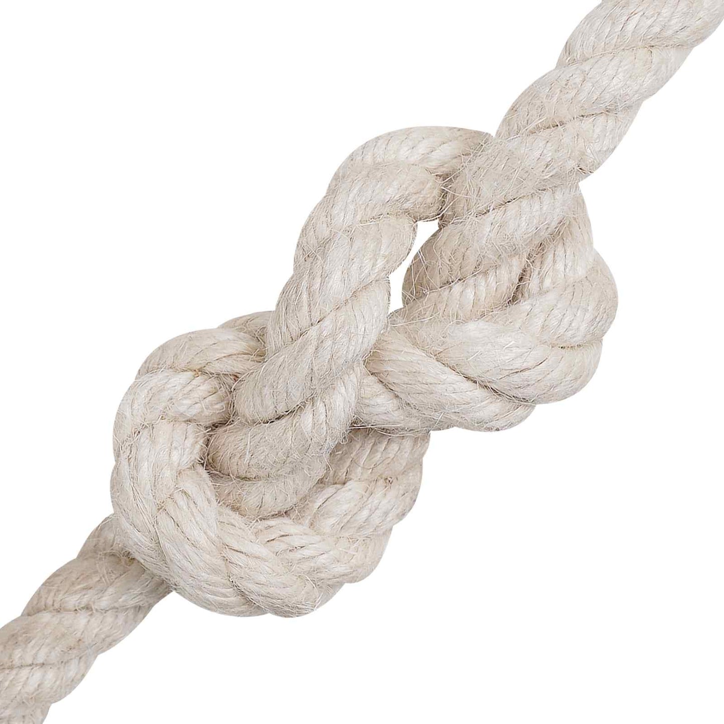 Jute Touw 10 mm Wit 100% Tossa jute