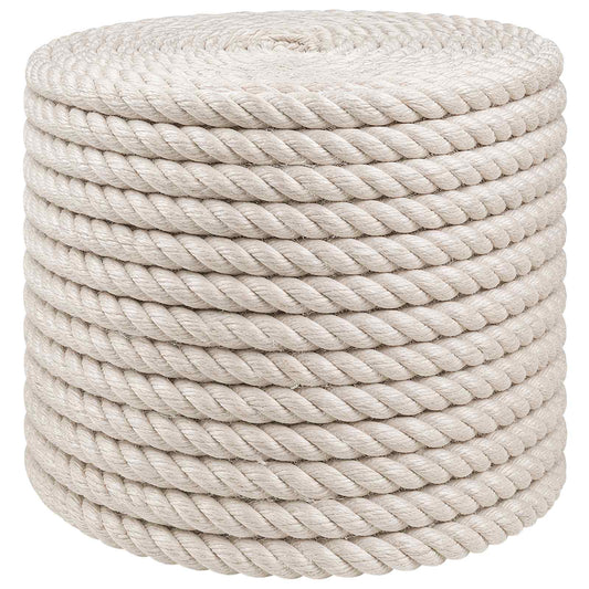 Jute Touw 12 mm Wit 100% Tossa jute is nu te koop bij PeponiXL, paradijselijk wonen!