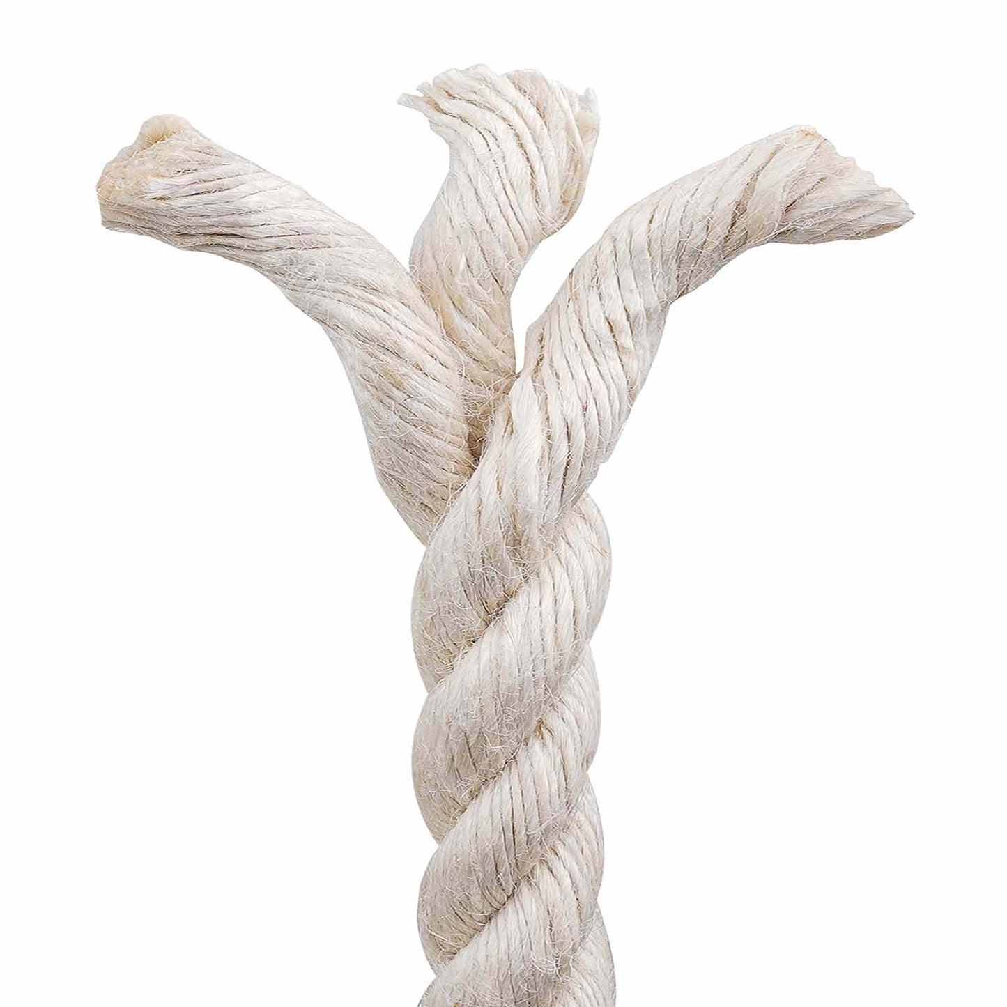 Jute Touw 14 mm Wit 100% Tossa jute