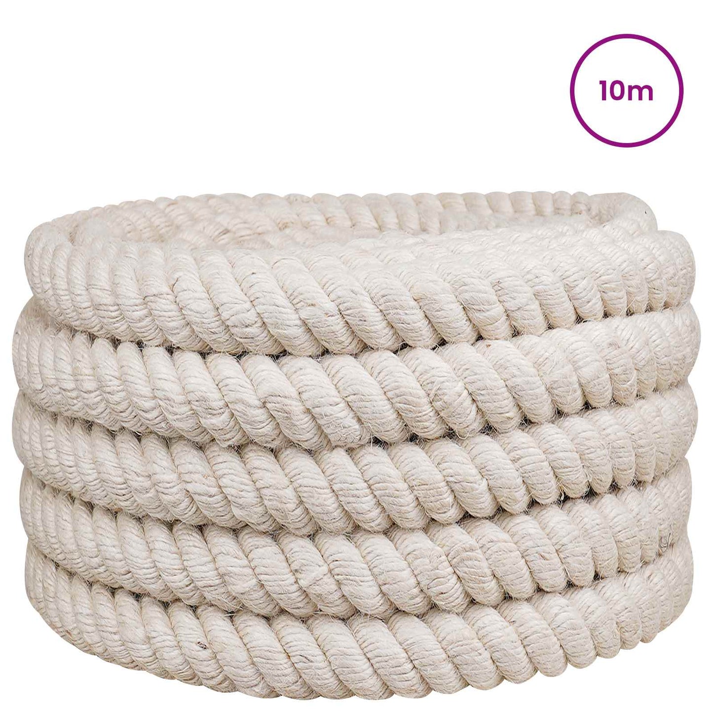 Jute Touw 30 Wit 100% Tossa jute is nu te koop bij PeponiXL, paradijselijk wonen!