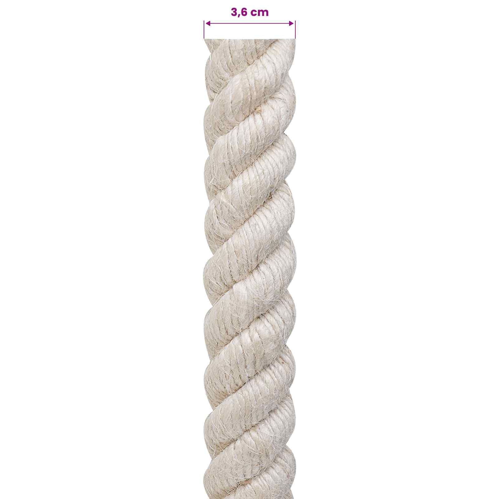 Jute Touw 36 Wit 100% Tossa jute is nu te koop bij PeponiXL, paradijselijk wonen!