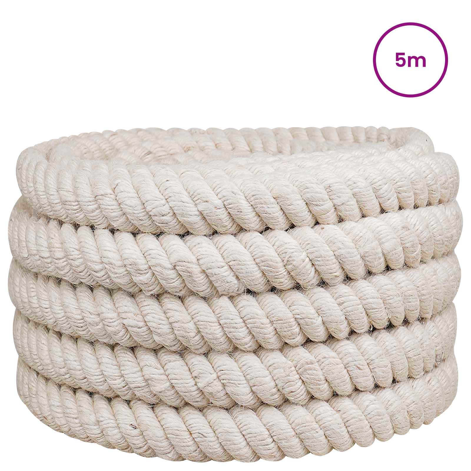 Jute Touw 40 Wit 100% Tossa jute is nu te koop bij PeponiXL, paradijselijk wonen!