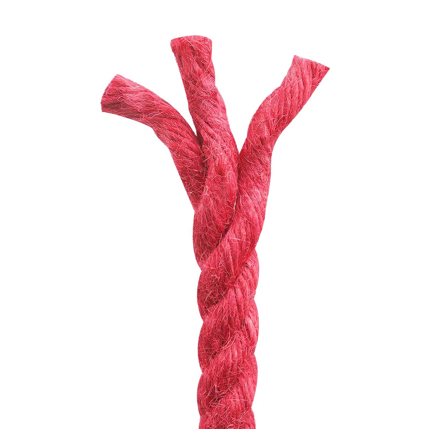 Jute Touw Rood 100% Tossa jute
