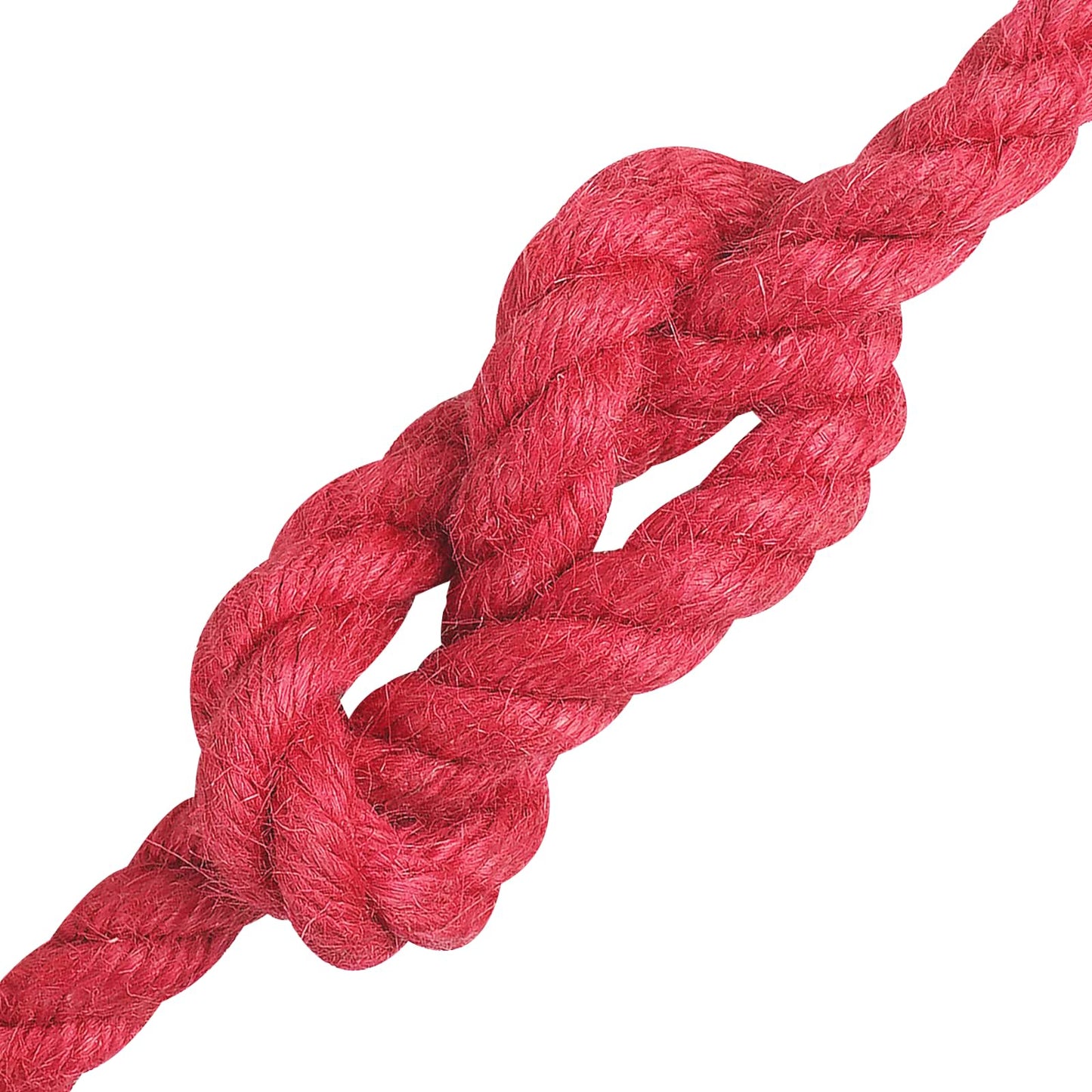Jute Touw Rood 100% Tossa jute