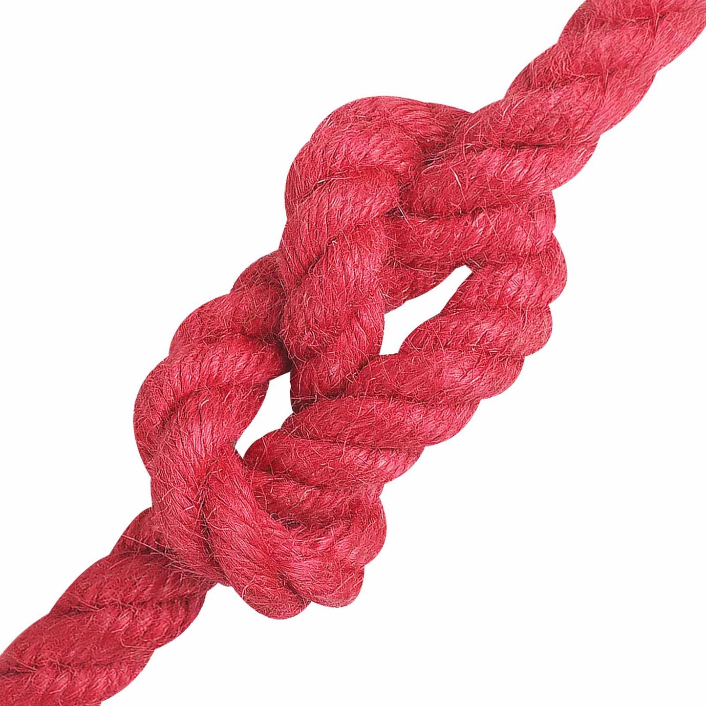 Jute Touw Rood 100% Tossa jute