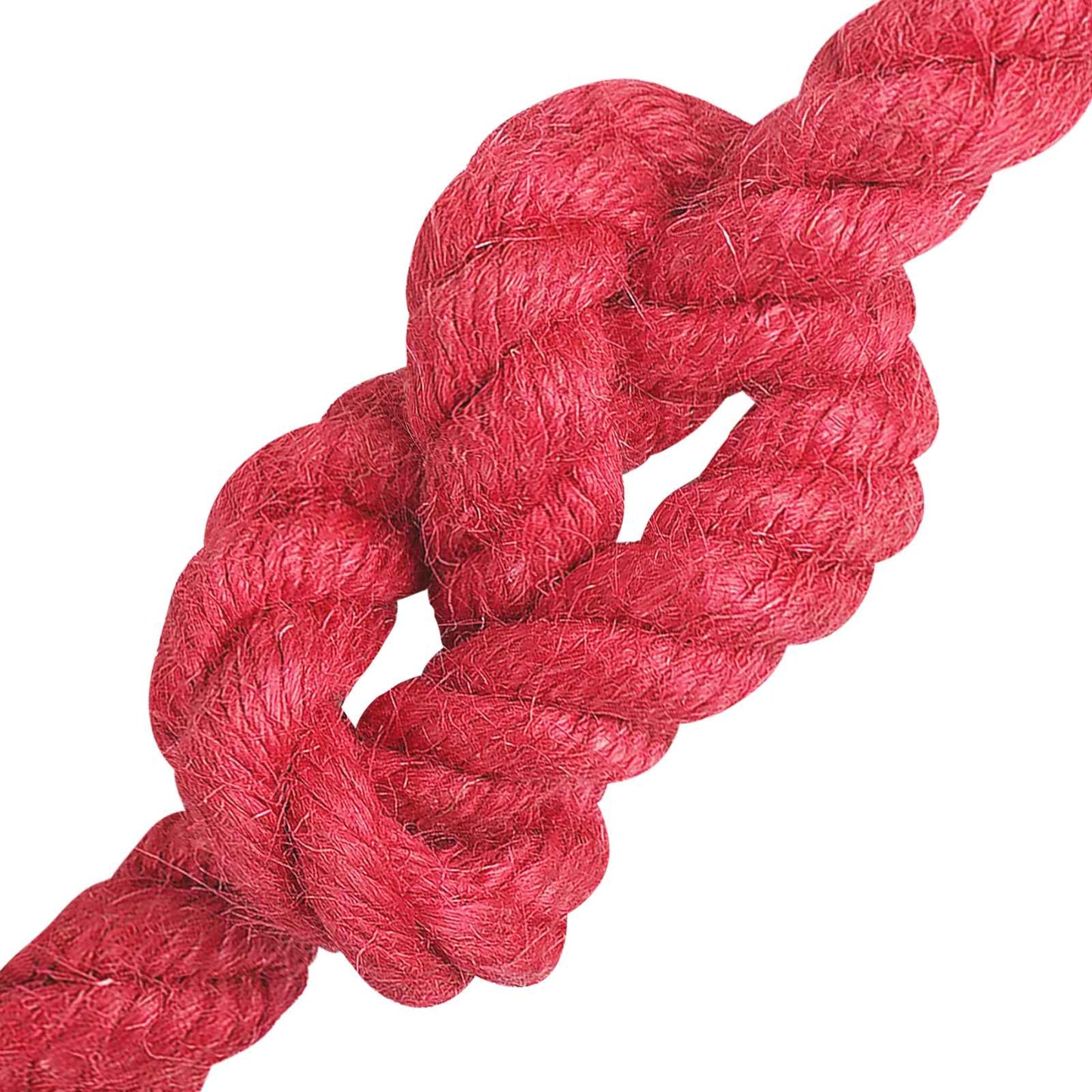 Jute Touw Rood 100% Tossa jute