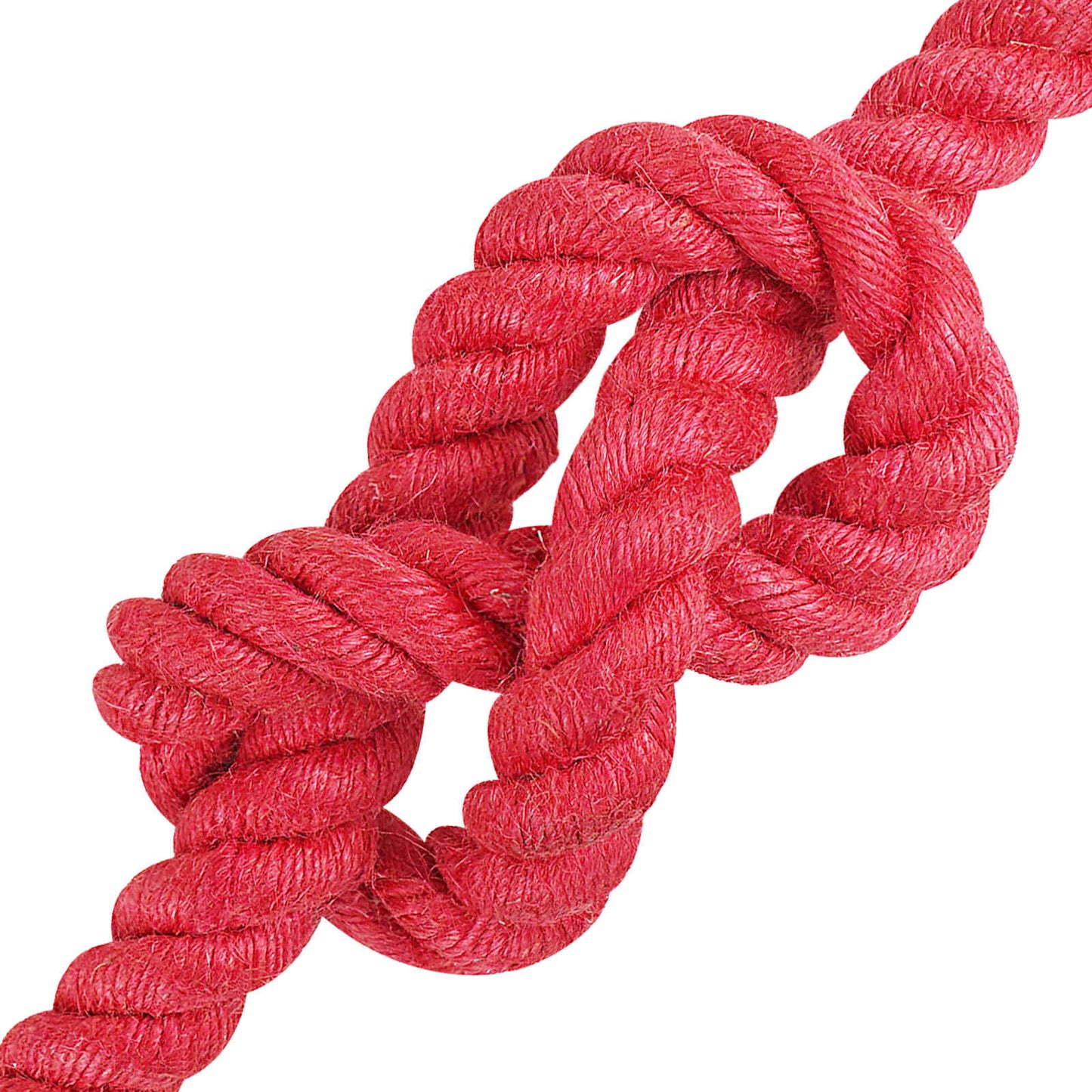 Jute Touw Rood 100% Tossa jute